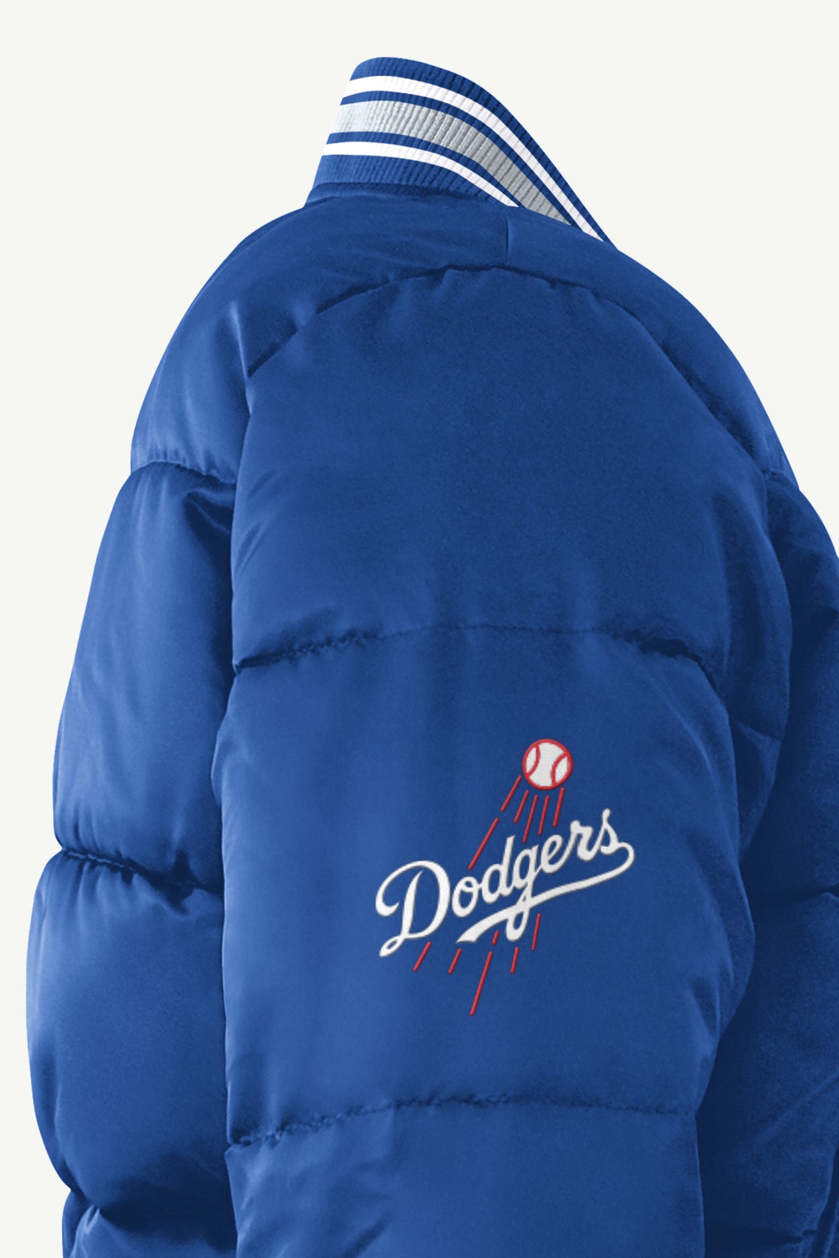 WOMENS LOS ANGELES DODGERS PUMP FAKE JACKET View 5 | MLB