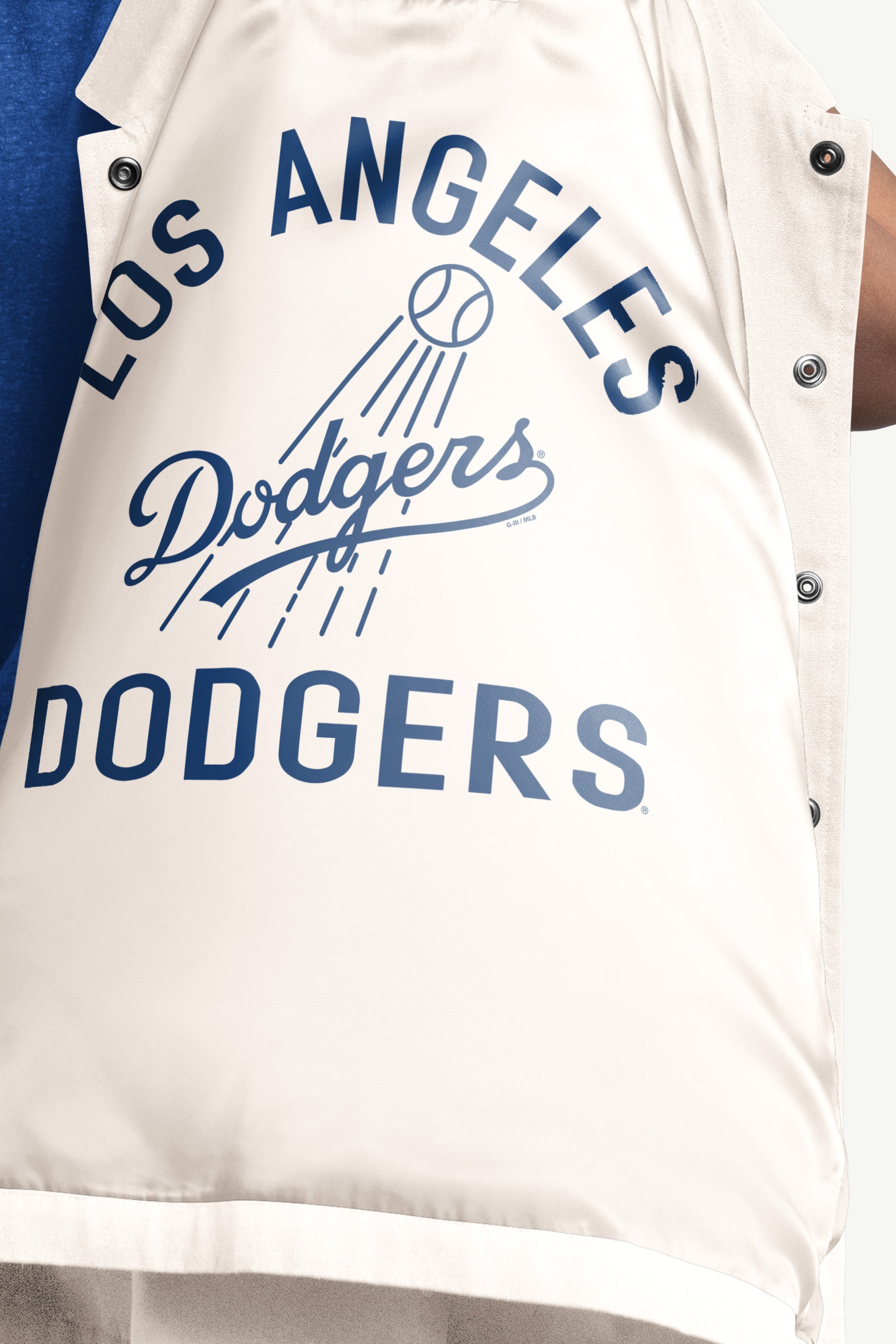 WOMENS LOS ANGELES DODGERS COACHES JACKET View 3
