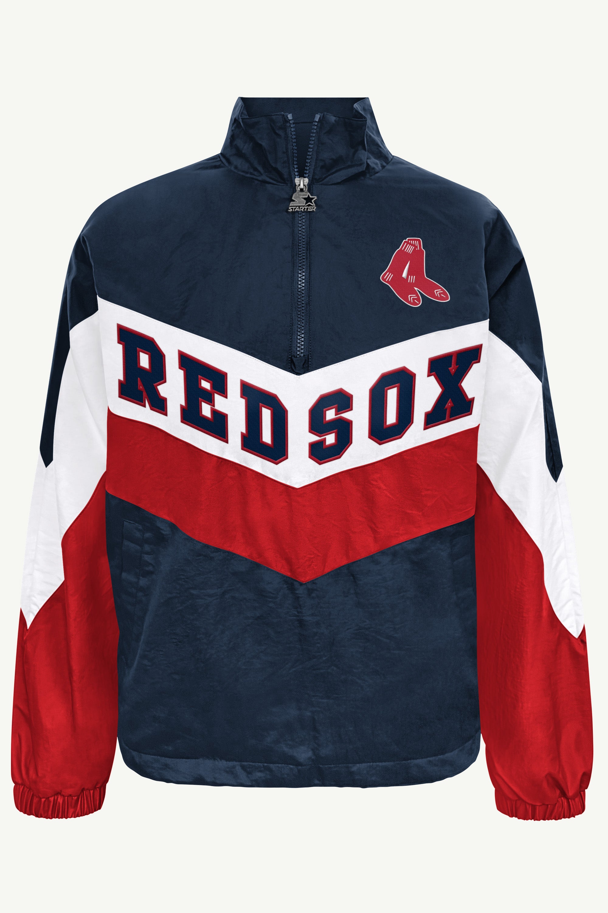 Mens Boston Red Sox Satin Varsity Jacket | MLB | Starter