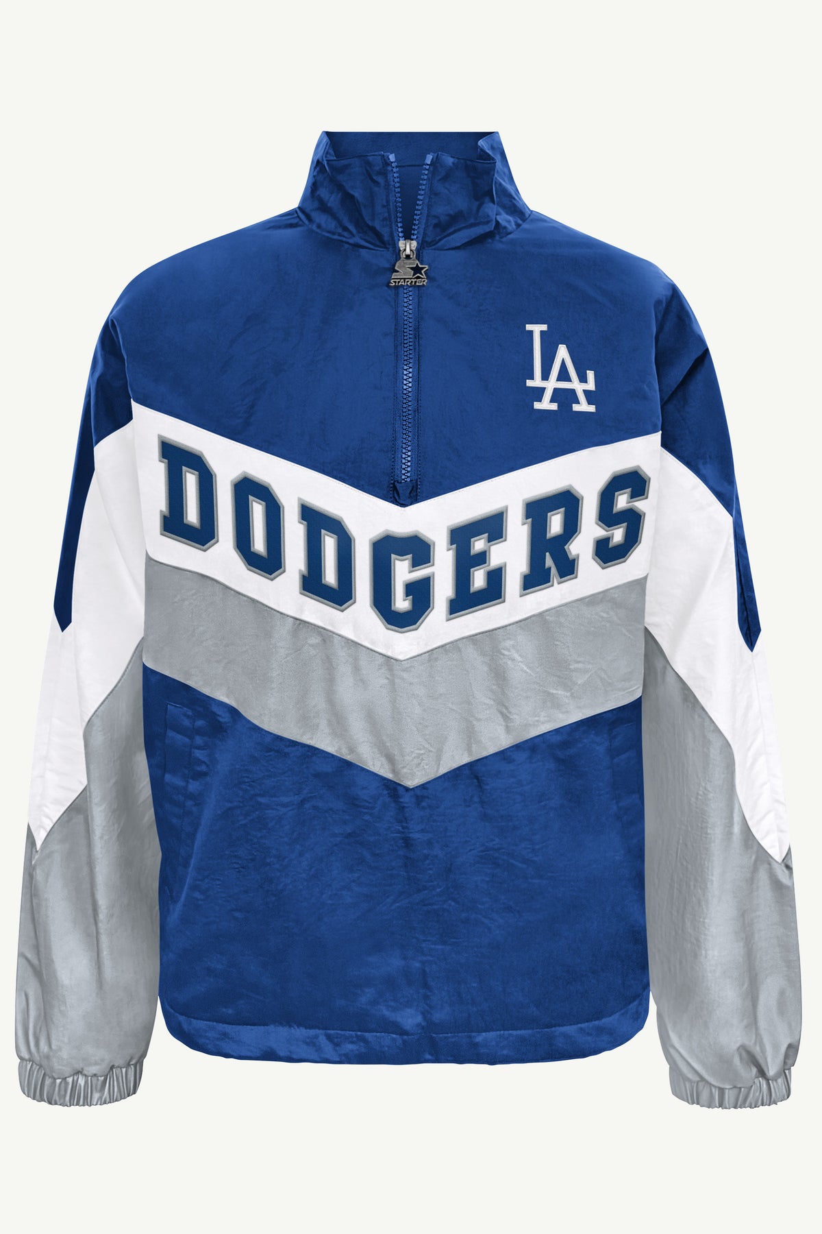 WOMENS LOS ANGELES DODGERS YARDLINE QUARTER ZIP JACKET View 2 | Los Angeles Dodgers