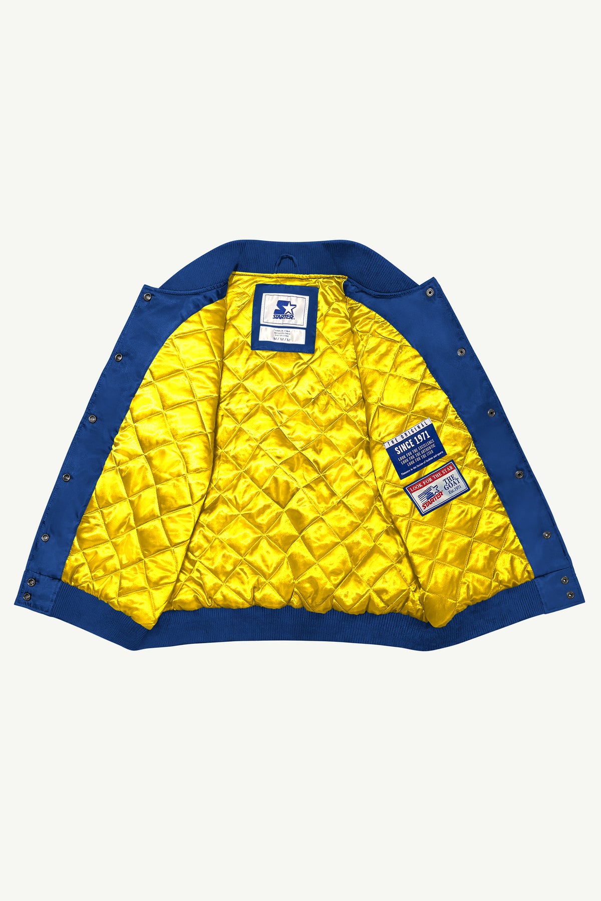 WOMENS LOS ANGELES RAMS REBOUND VARSITY JACKET View 7