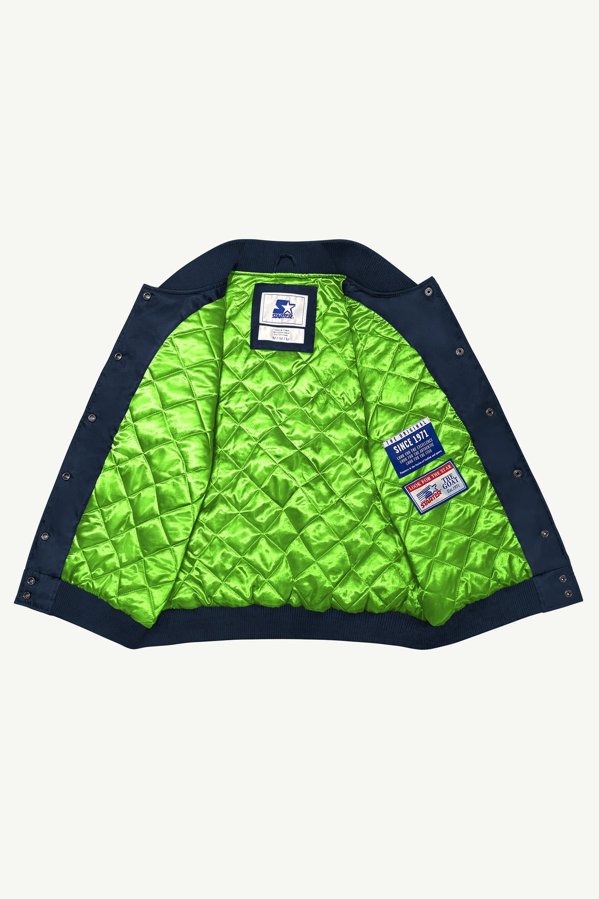 WOMENS SEATTLE SEAHAWKS REBOUND VARSITY JACKET View 7