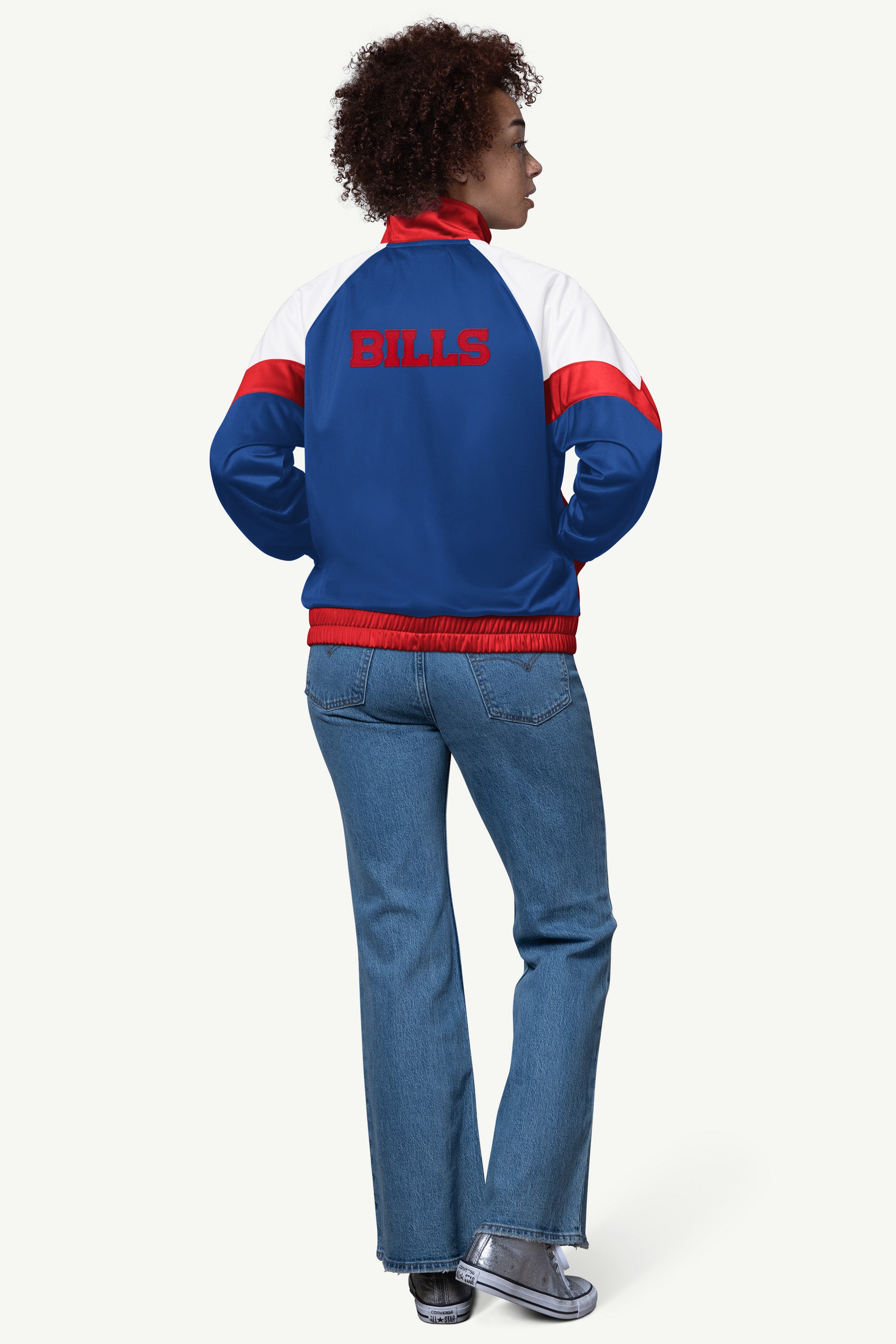 WOMENS BUFFALO BILLS TEAMWORK TRACK JACKET View 2