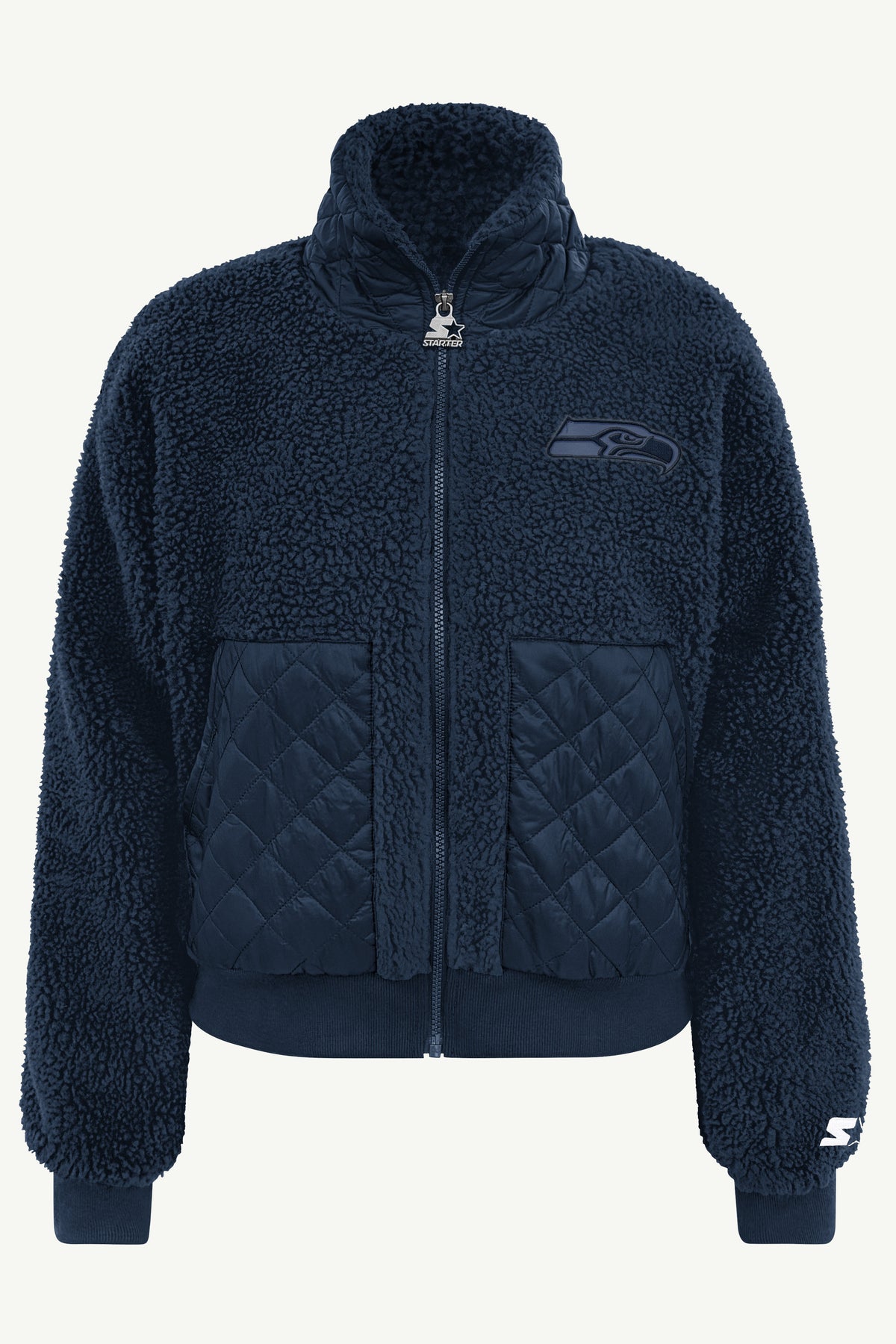 WOMENS SEATTLE SEAHAWKS JOURNEYMAN SHERPA JACKET View 2