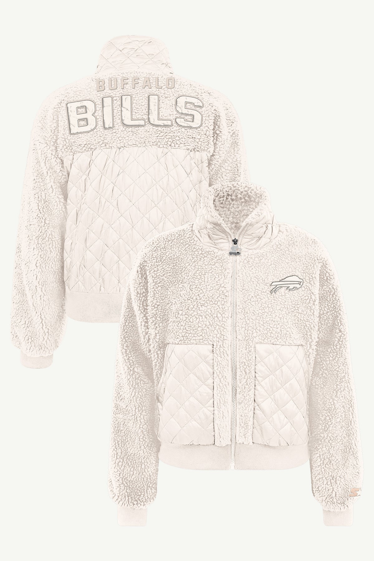 WOMENS BUFFALO BILLS JOURNEYMAN SHERPA JACKET View 1