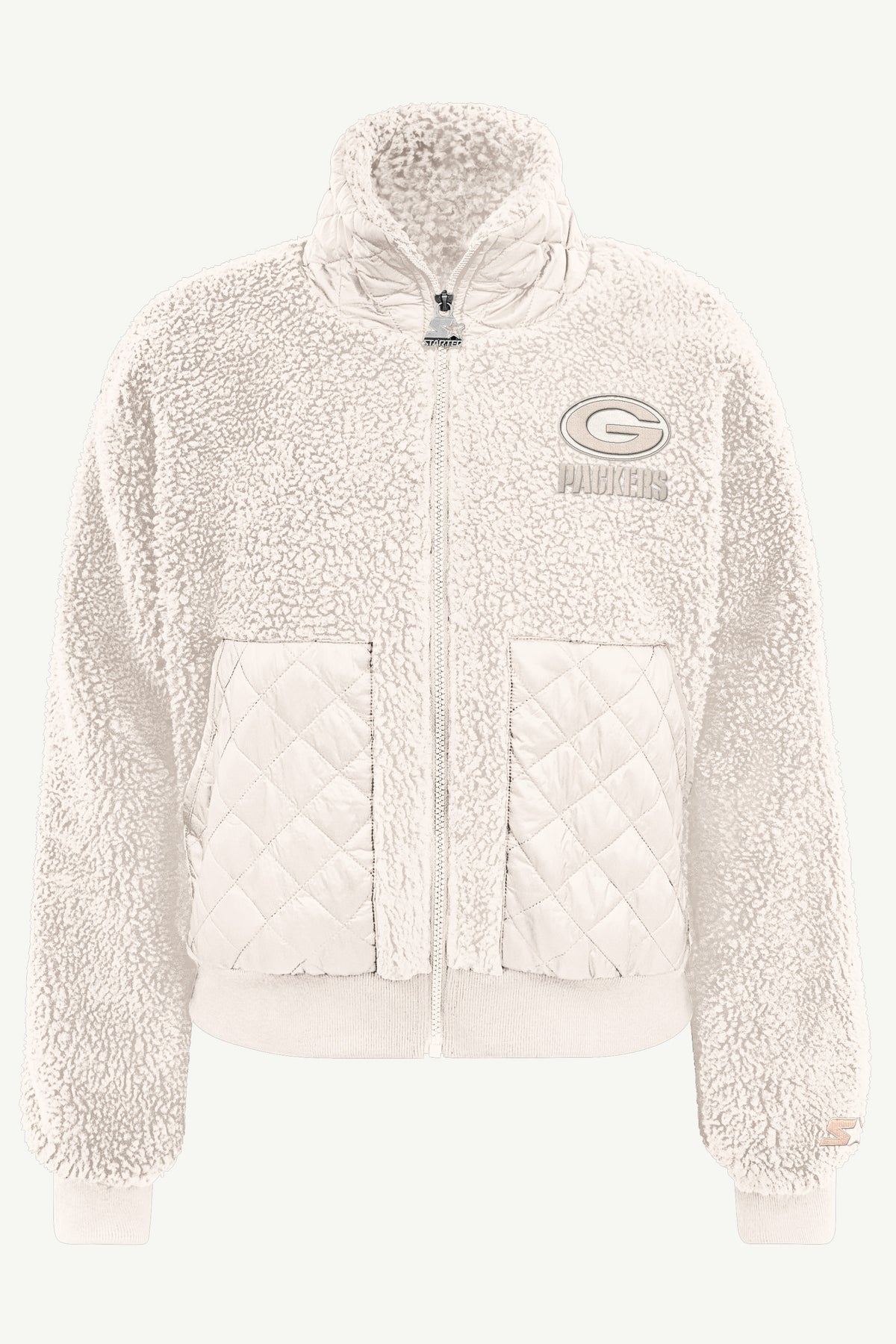 WOMENS GREEN BAY PACKERS JOURNEYMAN SHERPA JACKET View 2