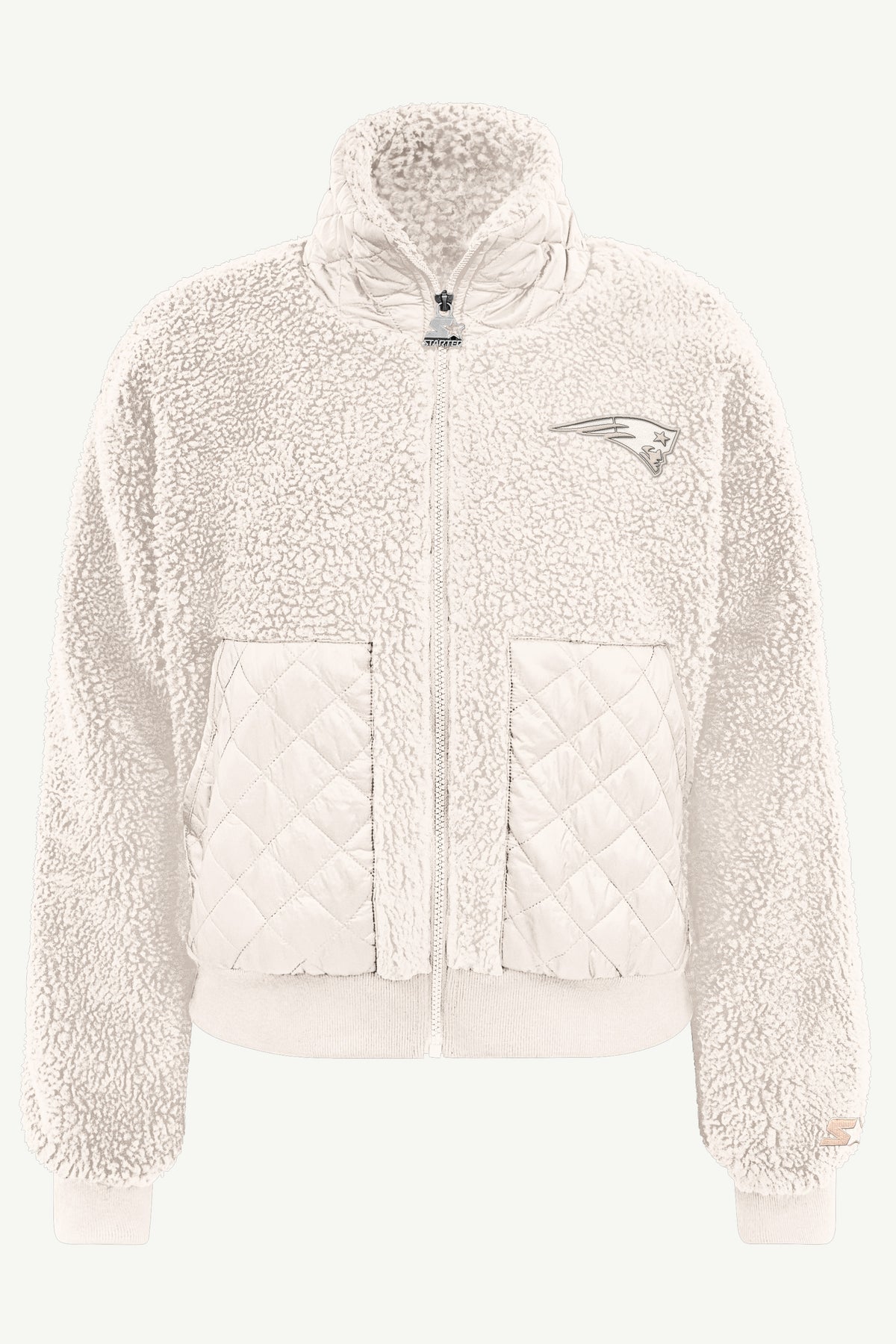 WOMENS NEW ENGLAND PATRIOTS JOURNEYMAN SHERPA JACKET View 2