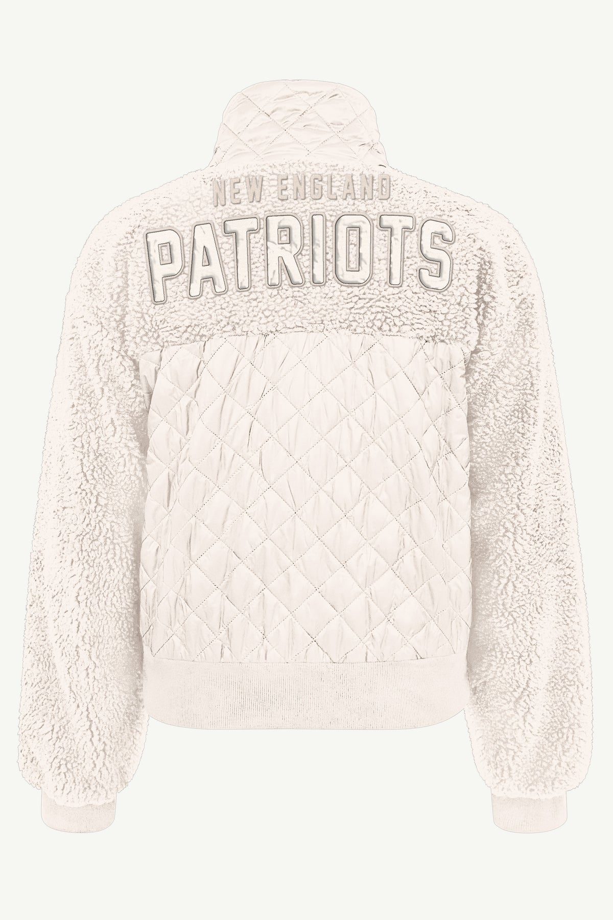WOMENS NEW ENGLAND PATRIOTS JOURNEYMAN SHERPA JACKET View 3
