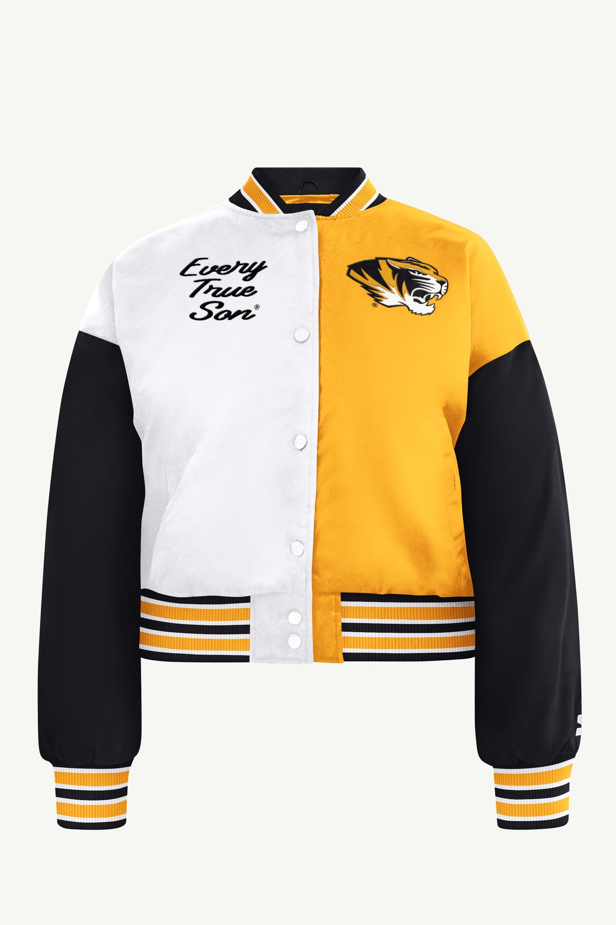 WOMENS MISSOURI TIGERS GAME ON VARSITY JACKET View 2