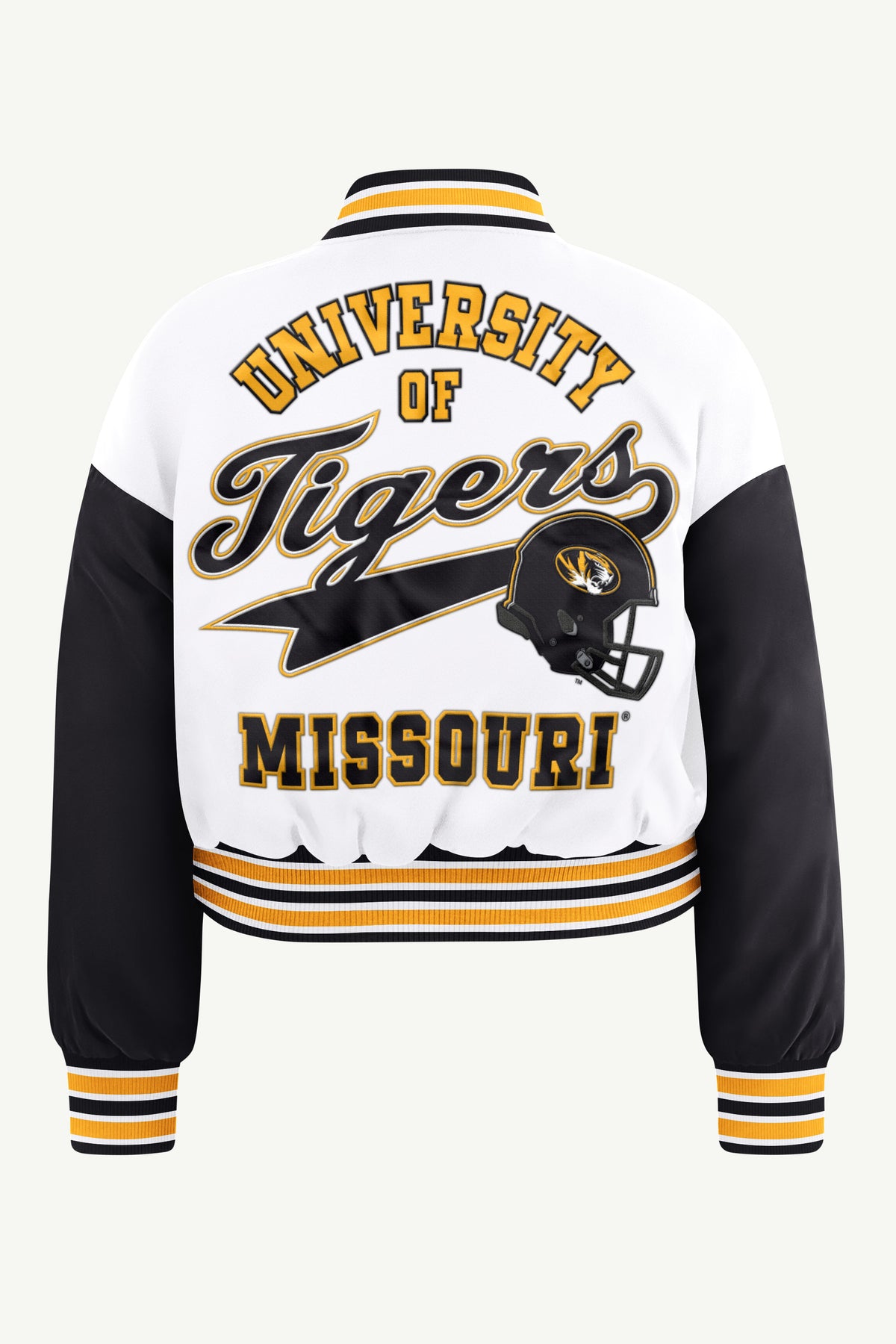WOMENS MISSOURI TIGERS GAME ON VARSITY JACKET View 3