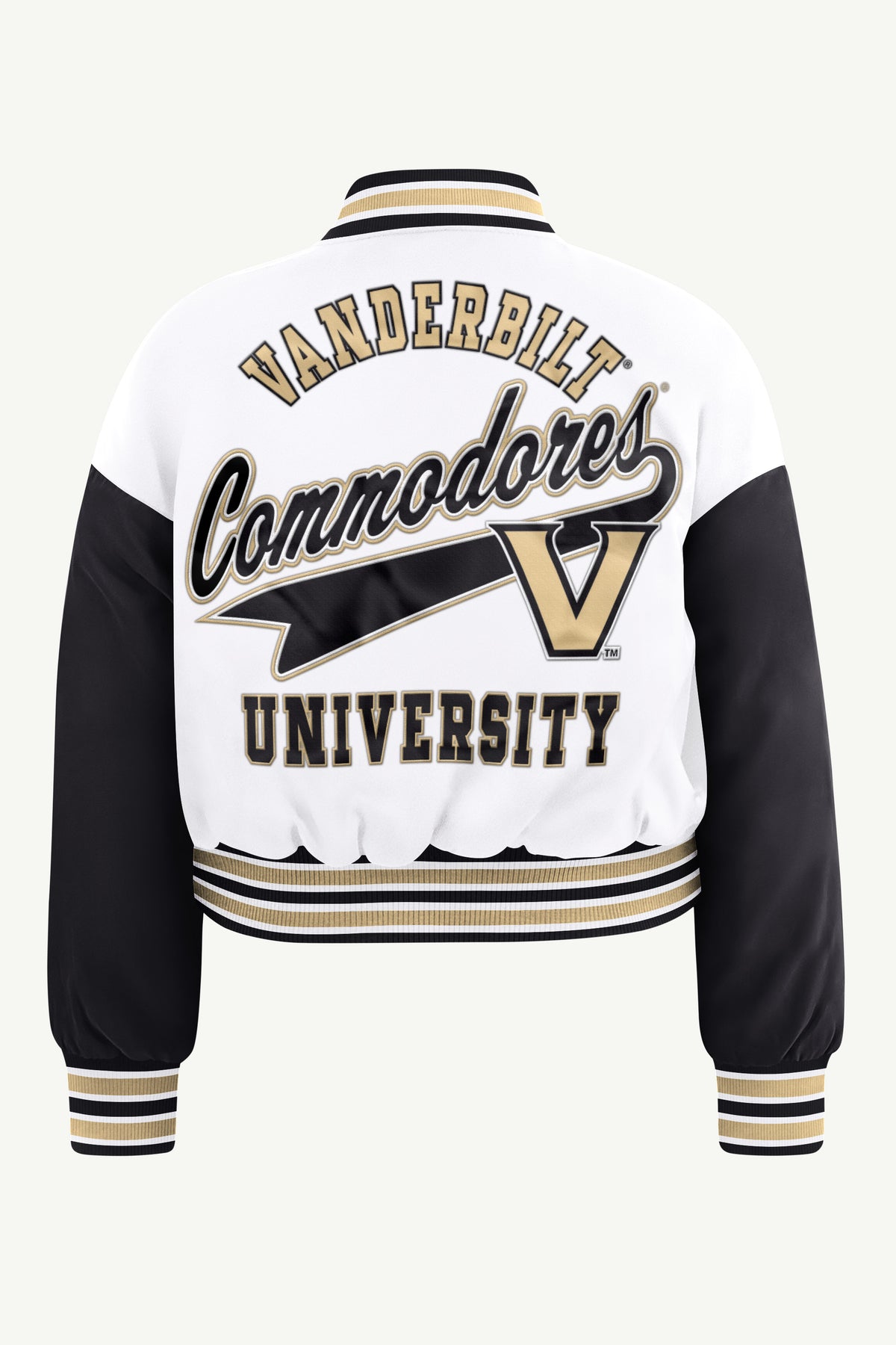 WOMENS VANDERBILT COMMODORES GAME ON VARSITY JACKET View 3