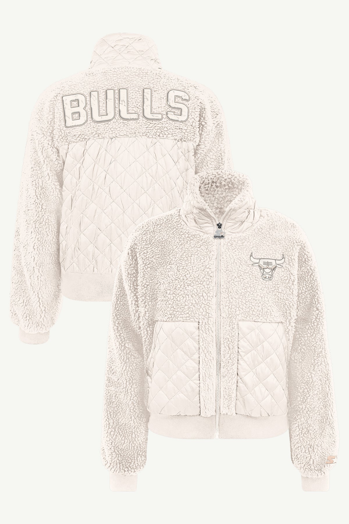 WOMENS CHICAGO BULLS JOURNEYMAN SHERPA JACKET View 1