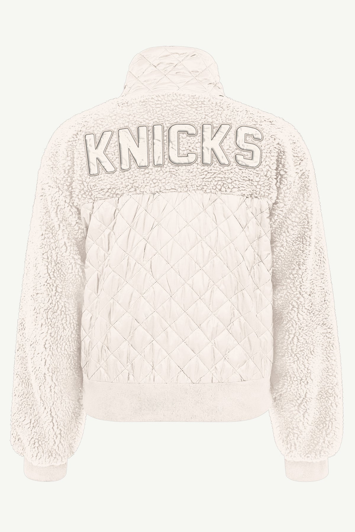 WOMENS NEW YORK KNICKS JOURNEYMAN SHERPA JACKET View 3