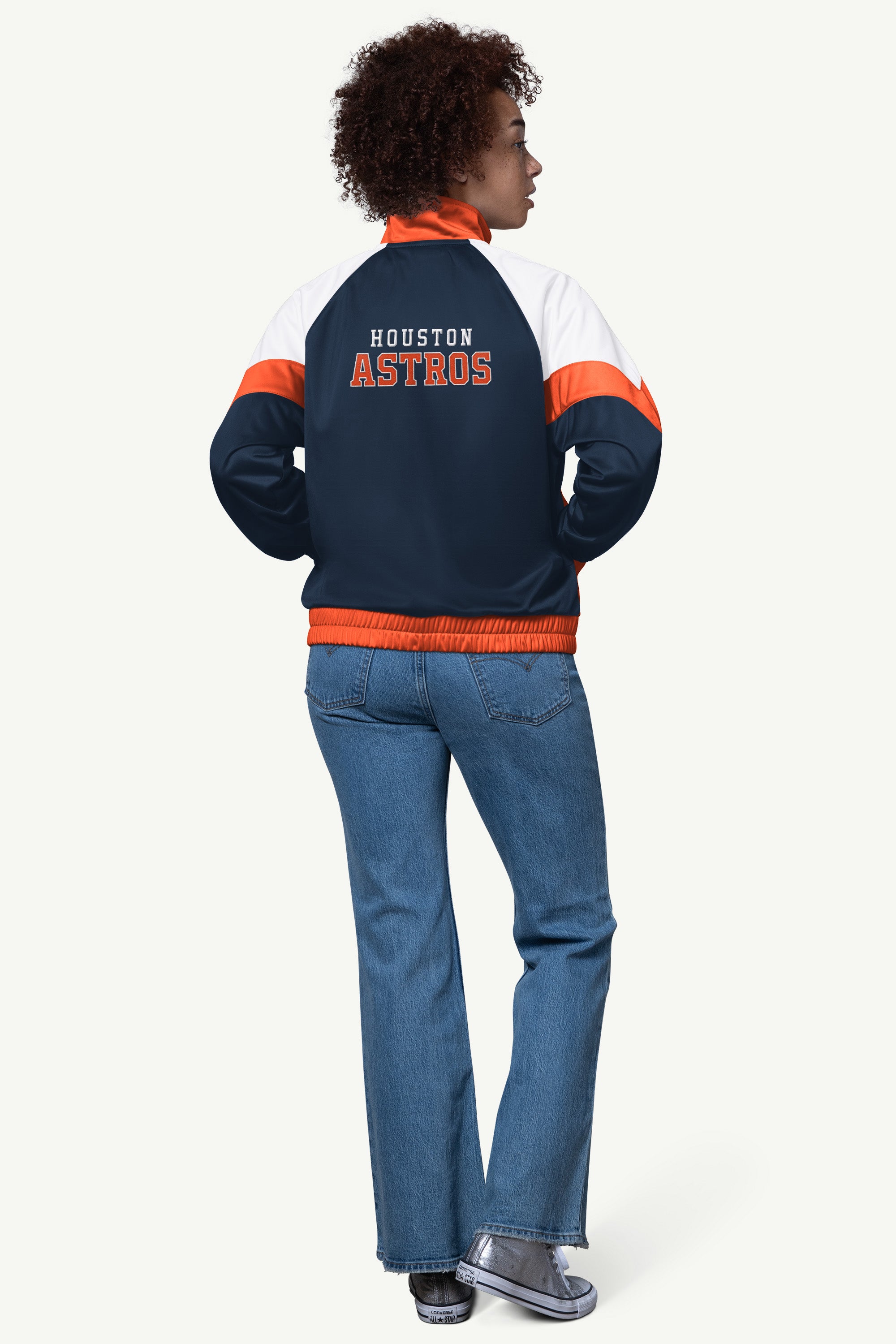 WOMENS HOUSTON ASTROS TEAMWORK TRACK JACKET View 2