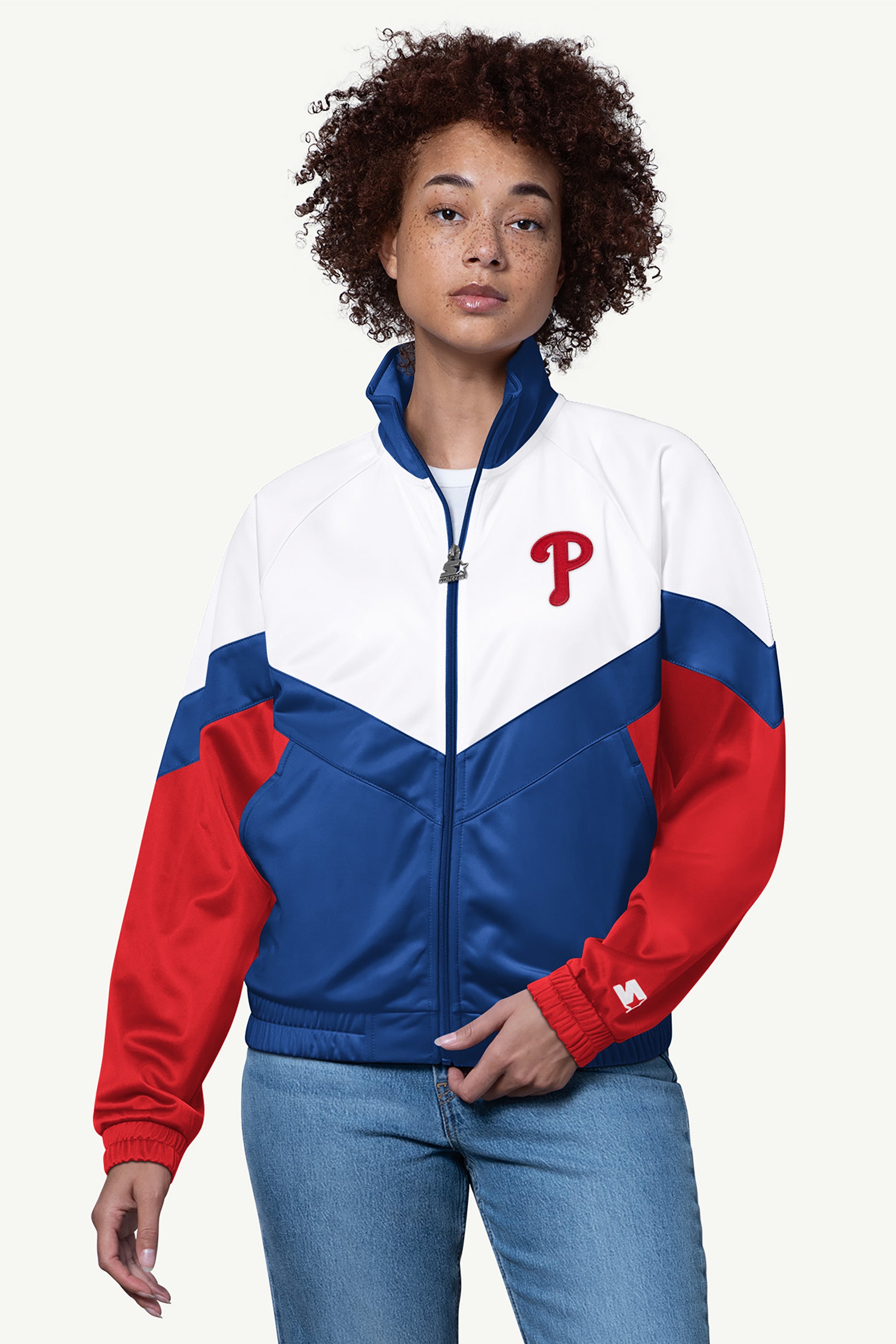 WOMENS PHILADELPHIA PHILLIES TEAMWORK TRACK JACKET View 1 | Men's T-Shirts