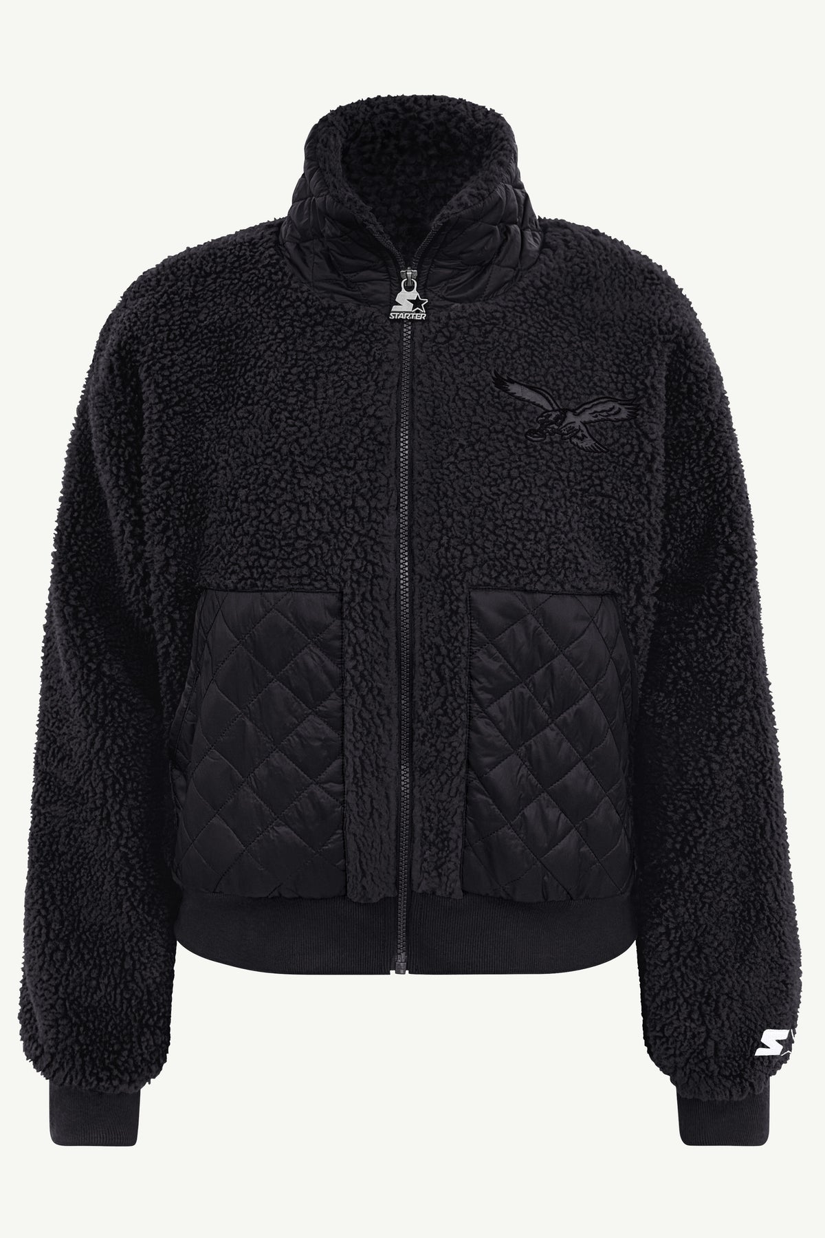 WOMENS PHILADELPHIA EAGLES JOURNEYMAN SHERPA JACKET View 2
