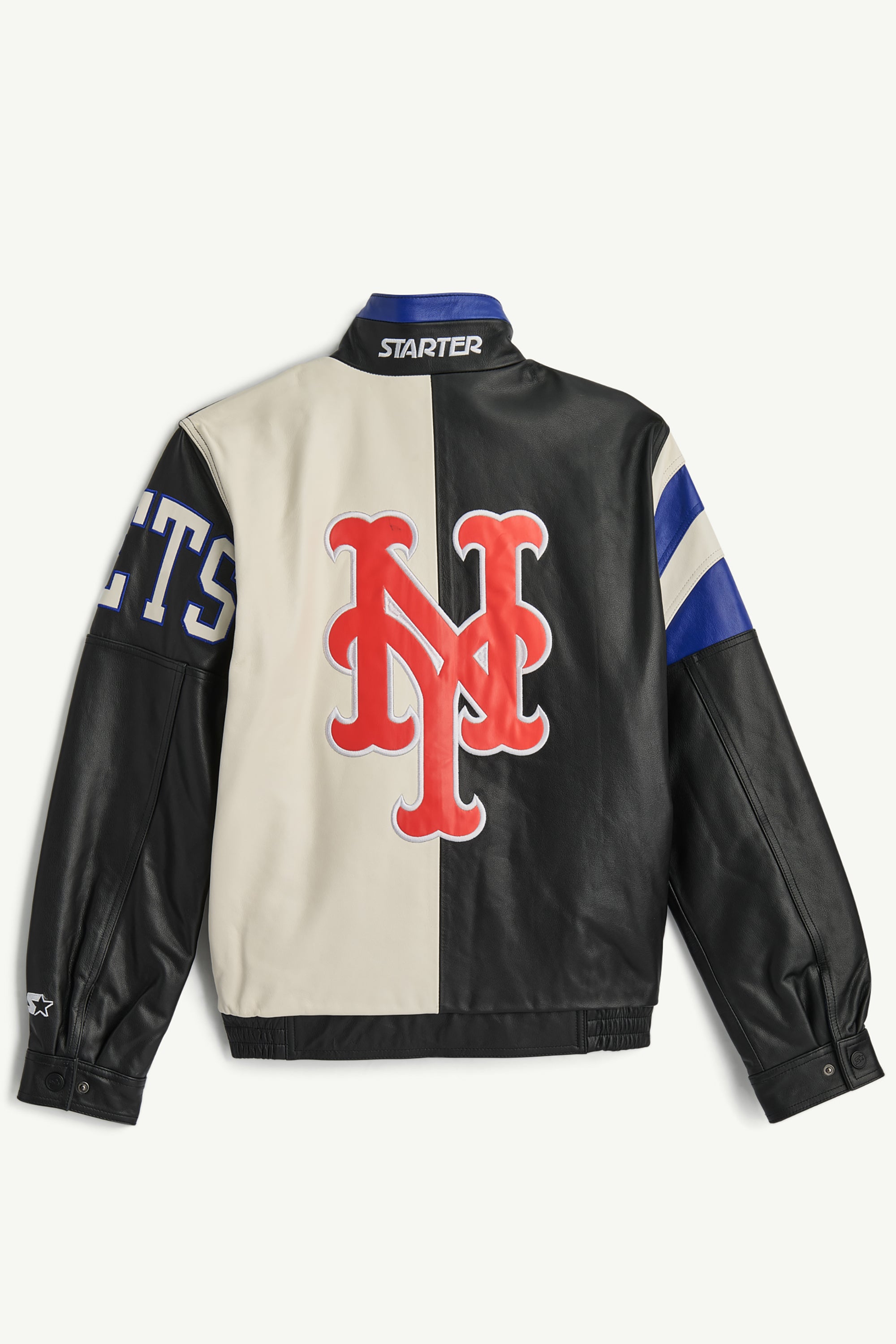 MENS NEW YORK METS RETRO FULL ZIP LEATHER JACKET View 2 | Men's Jackets MENS NEW YORK METS RETRO FULL ZIP LEATHER JACKET View 2 | Men's Jackets