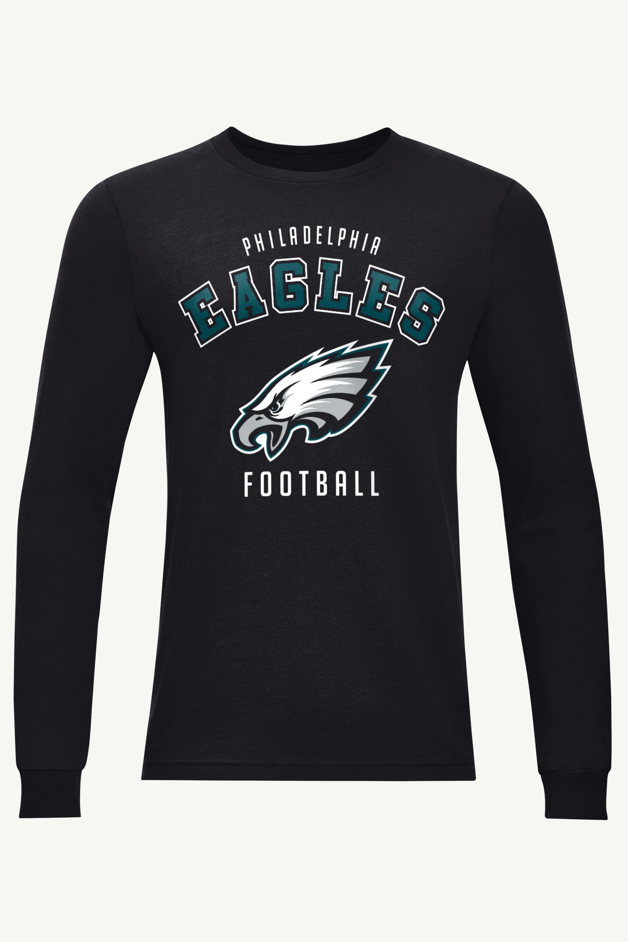 MENS PHILADELPHIA EAGLES LONG SLEEVE T SHIRT View 1