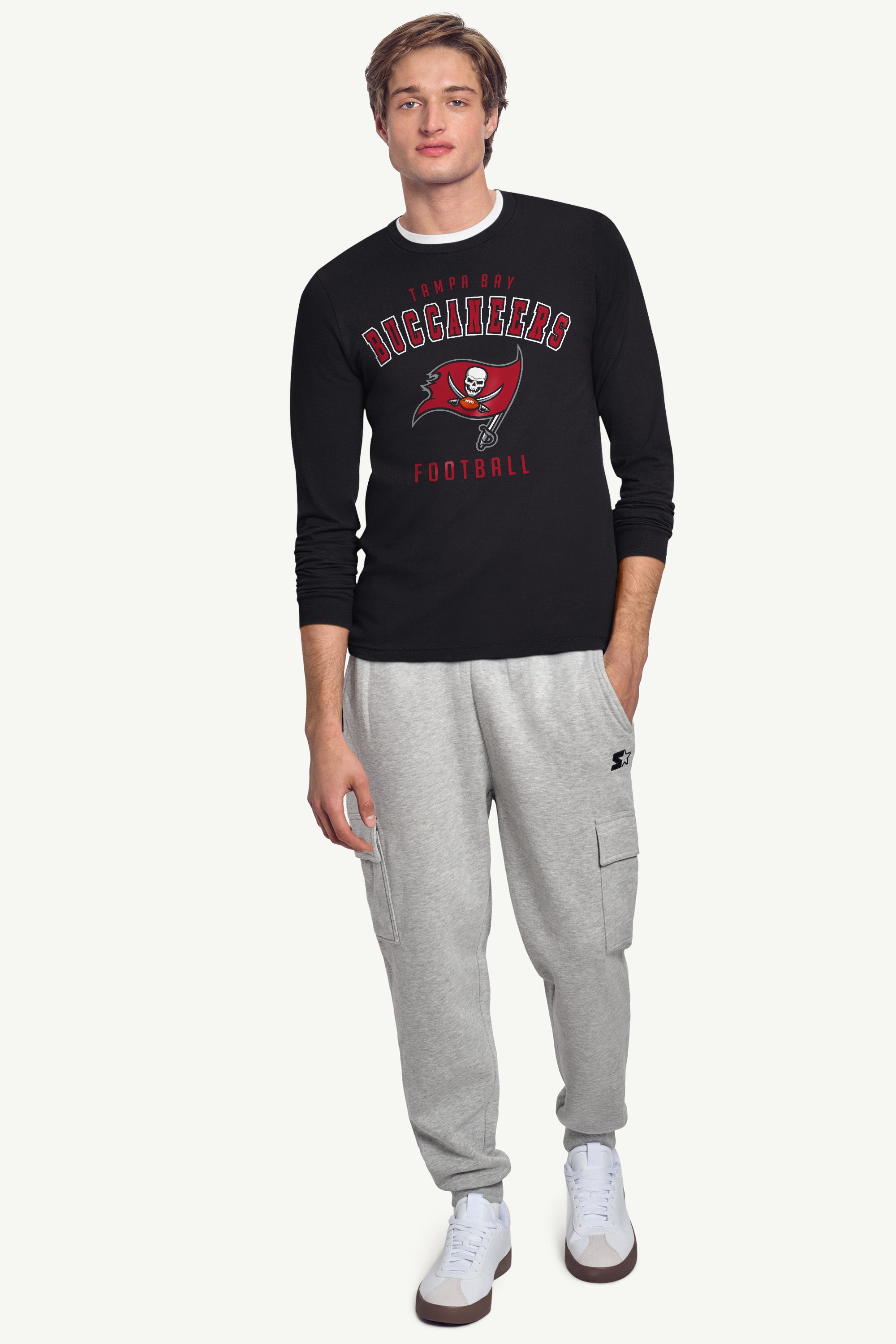MENS TAMPA BAY BUCCANEERS LONG SLEEVE T SHIRT View 3