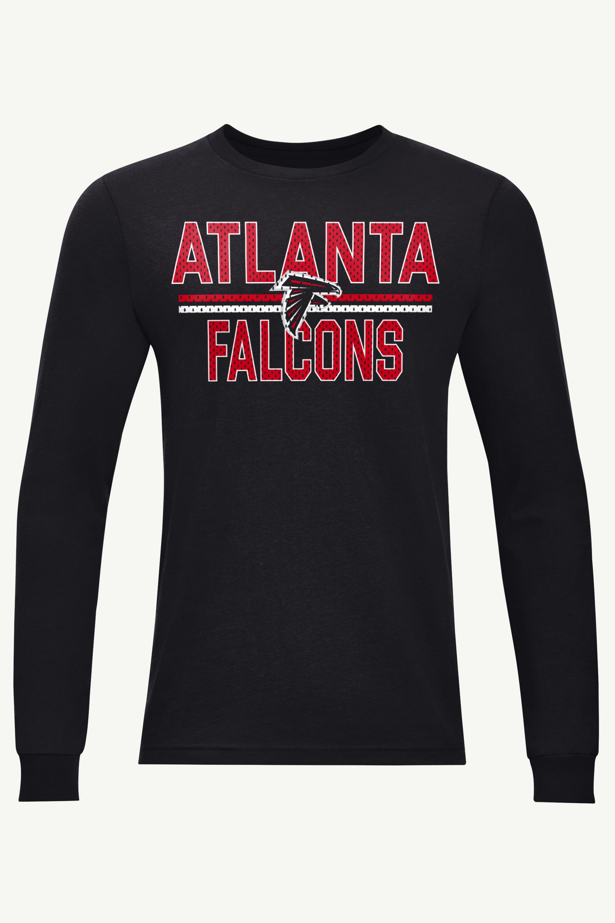 MENS ATLANTA FALCONS MESH LOOK LONG SLEEVE T SHIRT View 1 | NFL