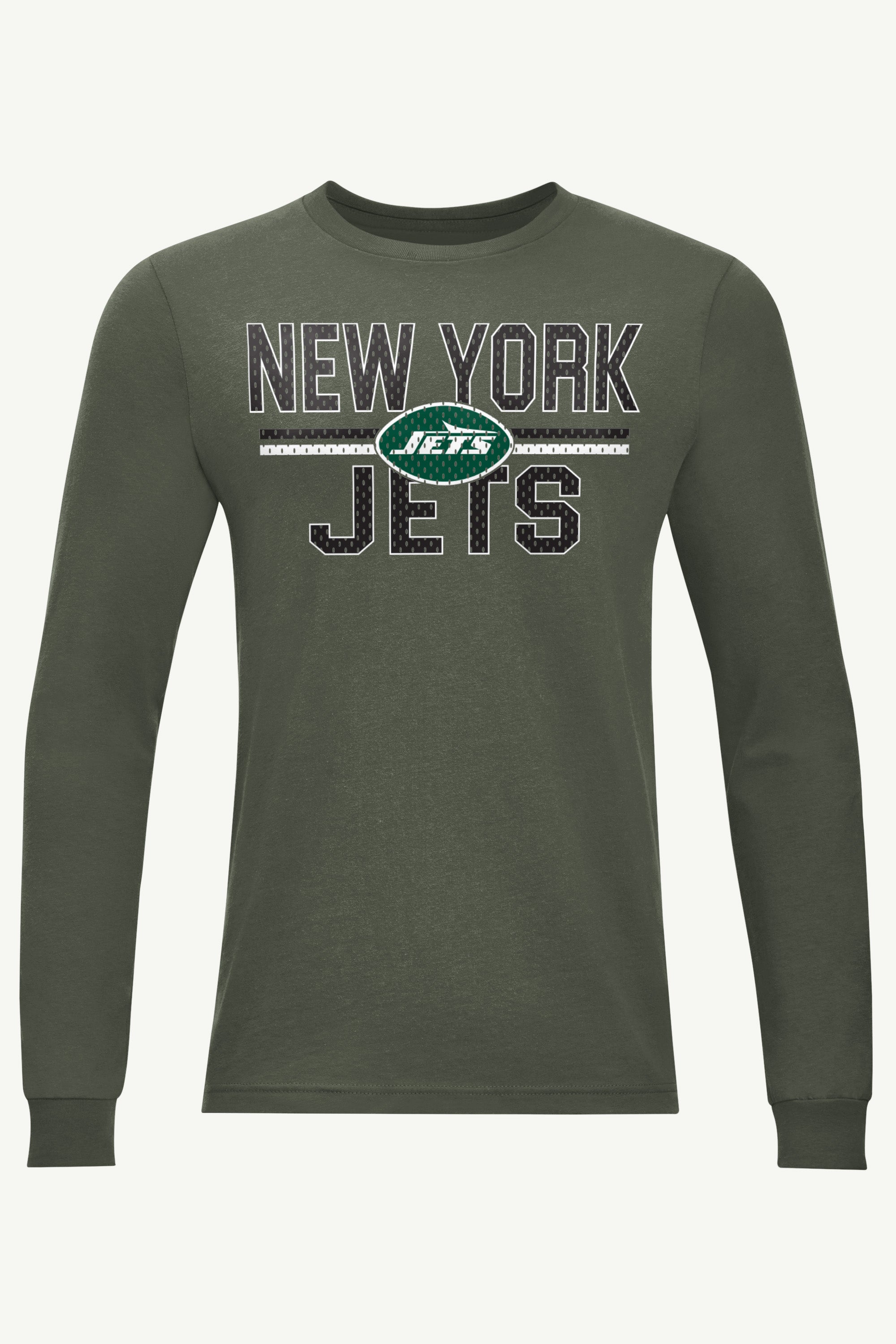 MENS NEW YORK JETS MESH LOOK LONG SLEEVE T SHIRT View 1 | NFL MENS NEW YORK JETS MESH LOOK LONG SLEEVE T SHIRT View 1 | NFL