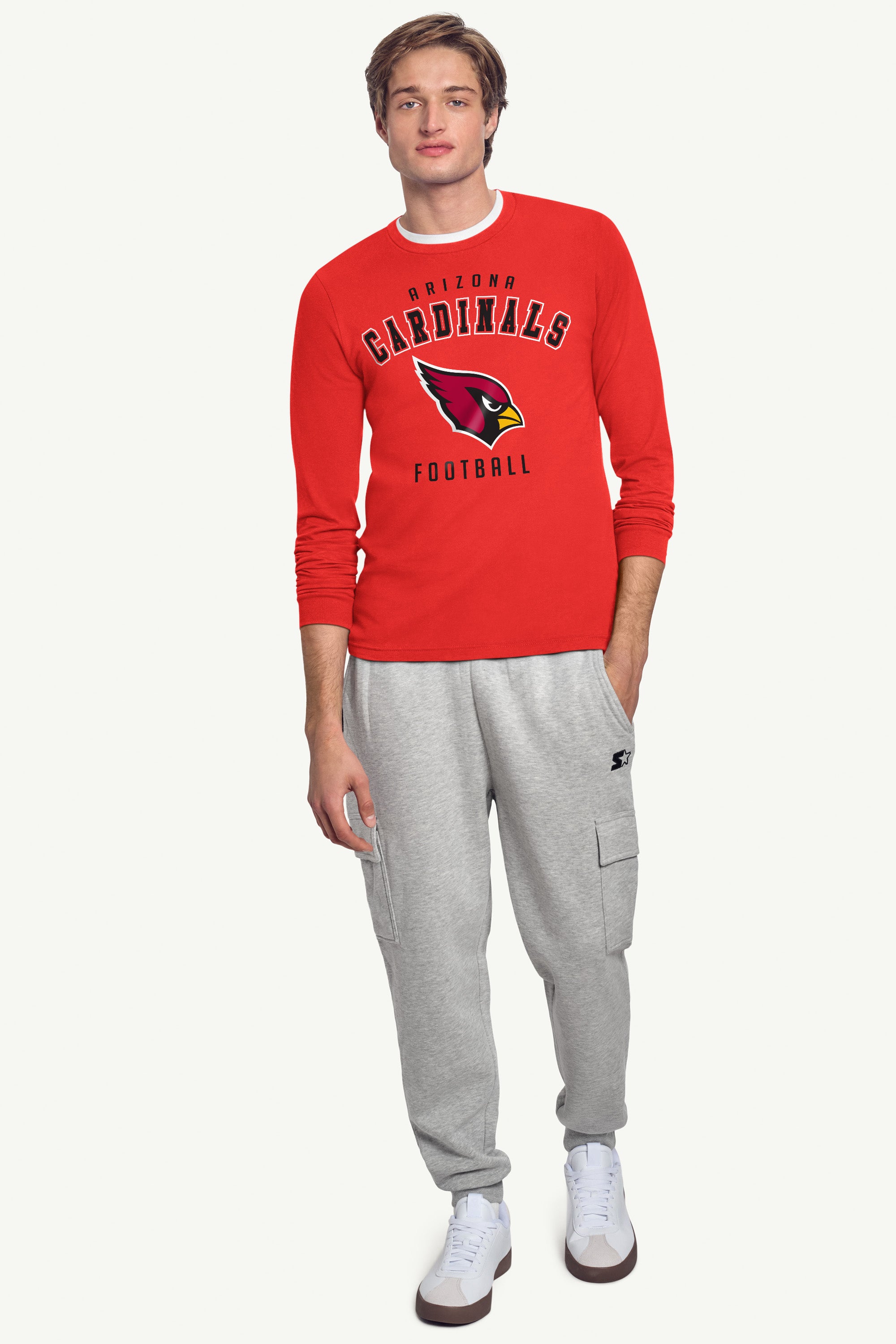 MENS ARIZONA CARDINALS LONG SLEEVE T SHIRT View 3