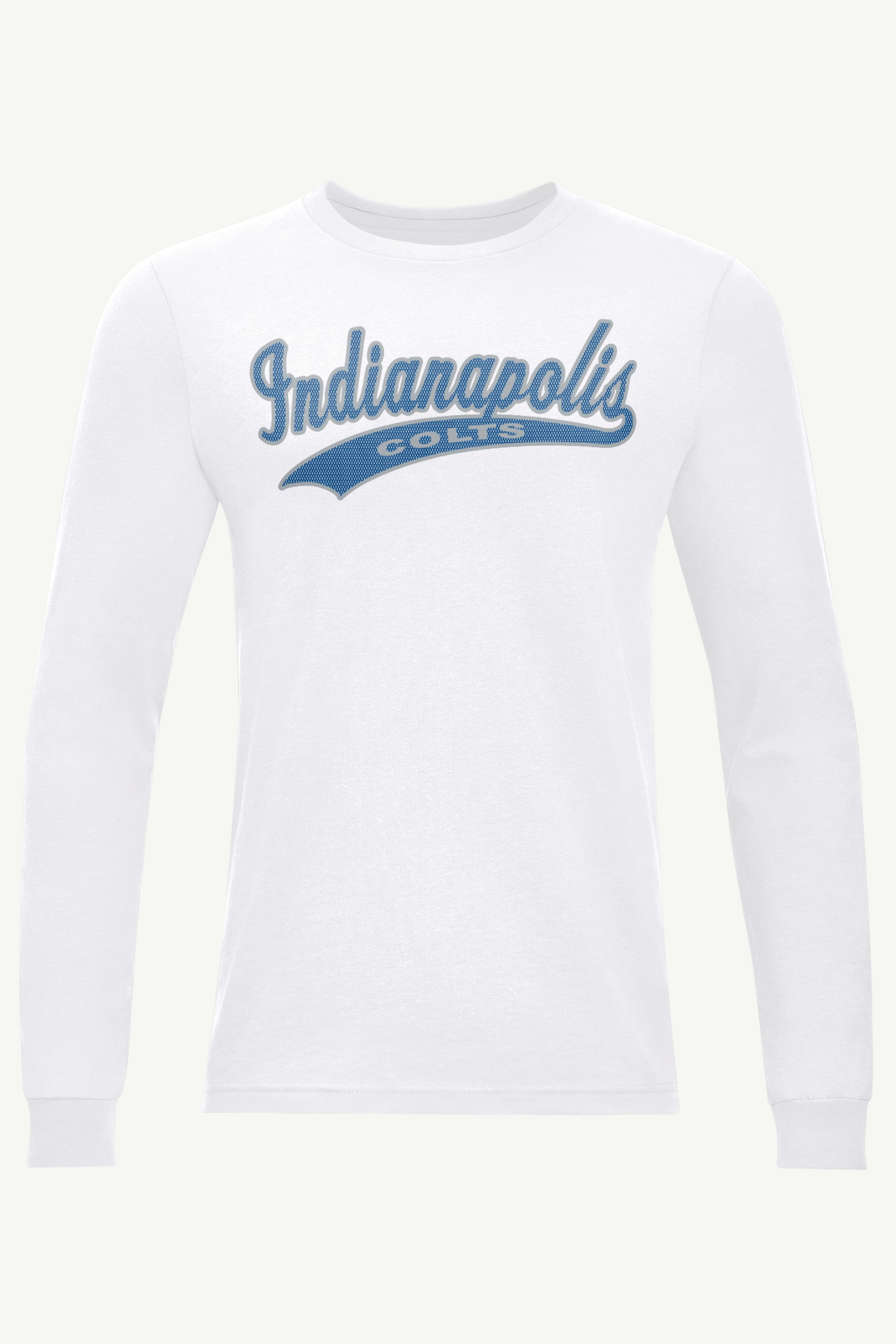 MENS INDIANAPOLIS COLTS TAILSWEEP LONG SLEEVE T SHIRT View 1 | Indianapolis Colts