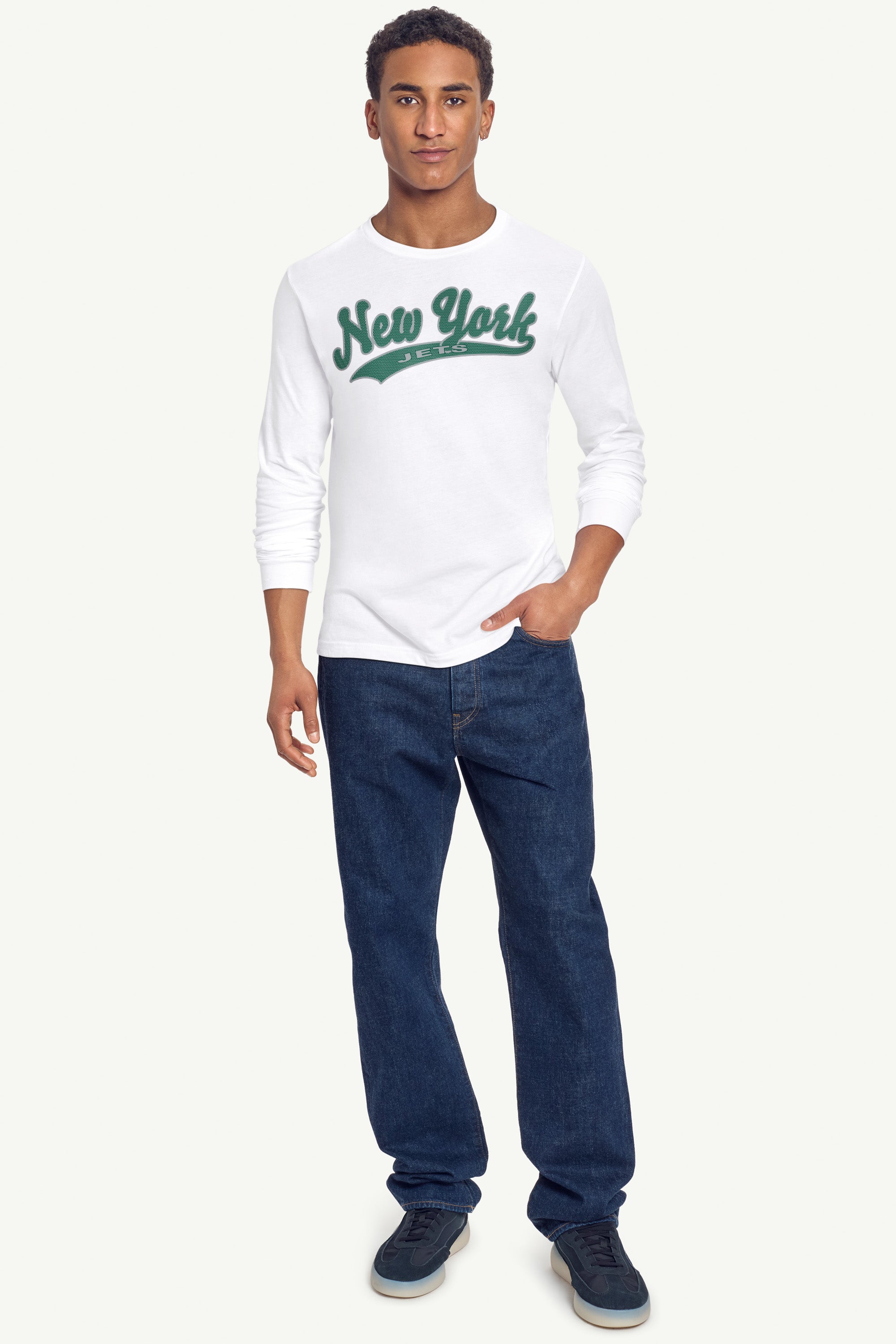 MENS NEW YORK JETS TAILSWEEP LONG SLEEVE T SHIRT View 3 | NFL