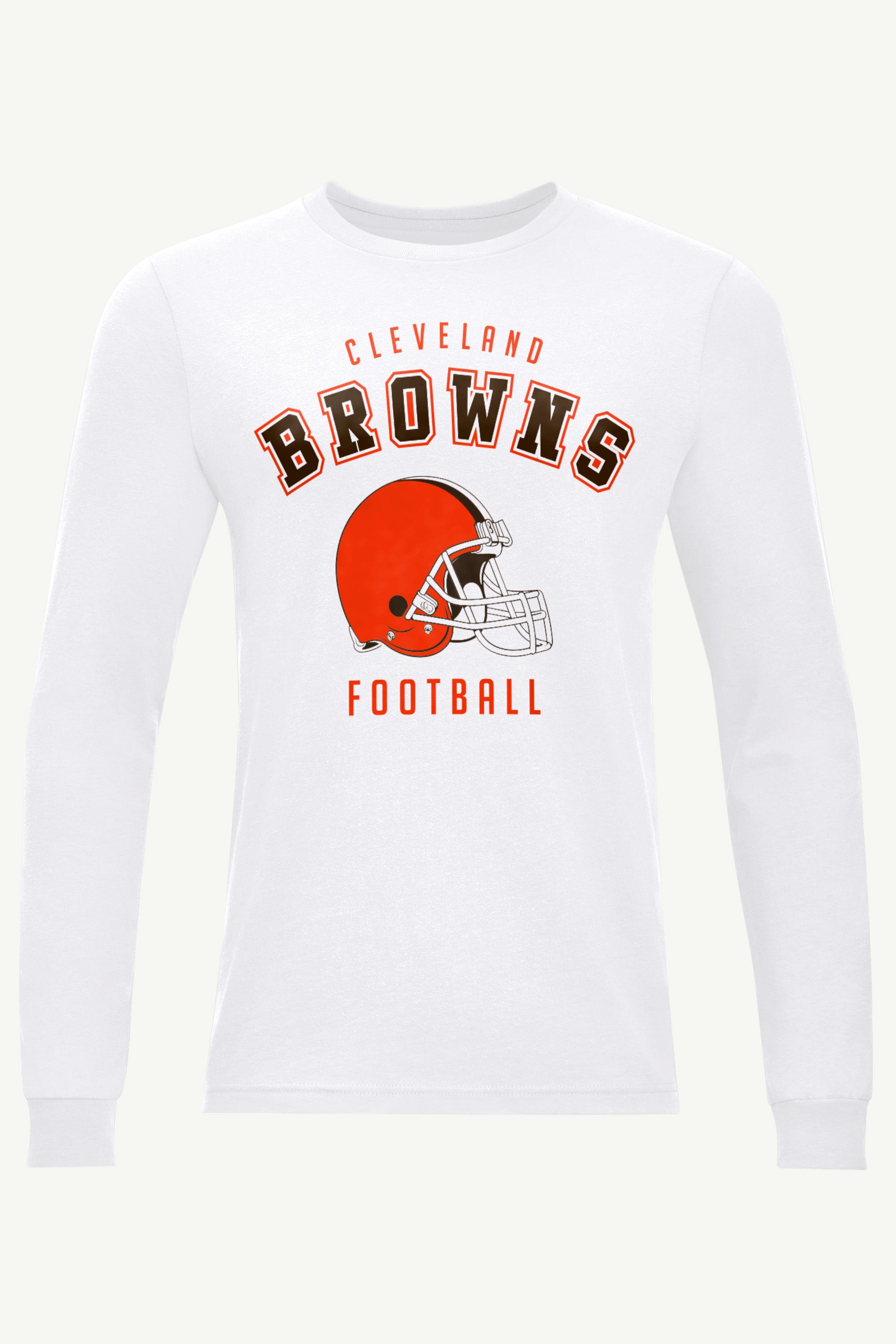 MENS CLEVELAND BROWNS LONG SLEEVE T SHIRT View 1 | Cleveland Browns