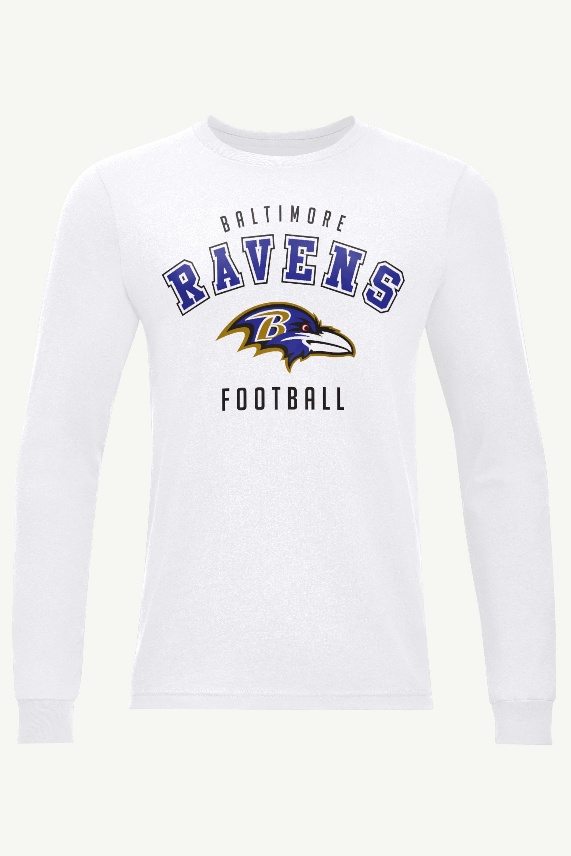 MENS BALTIMORE RAVENS LONG SLEEVE T SHIRT View 1 | Baltimore Ravens