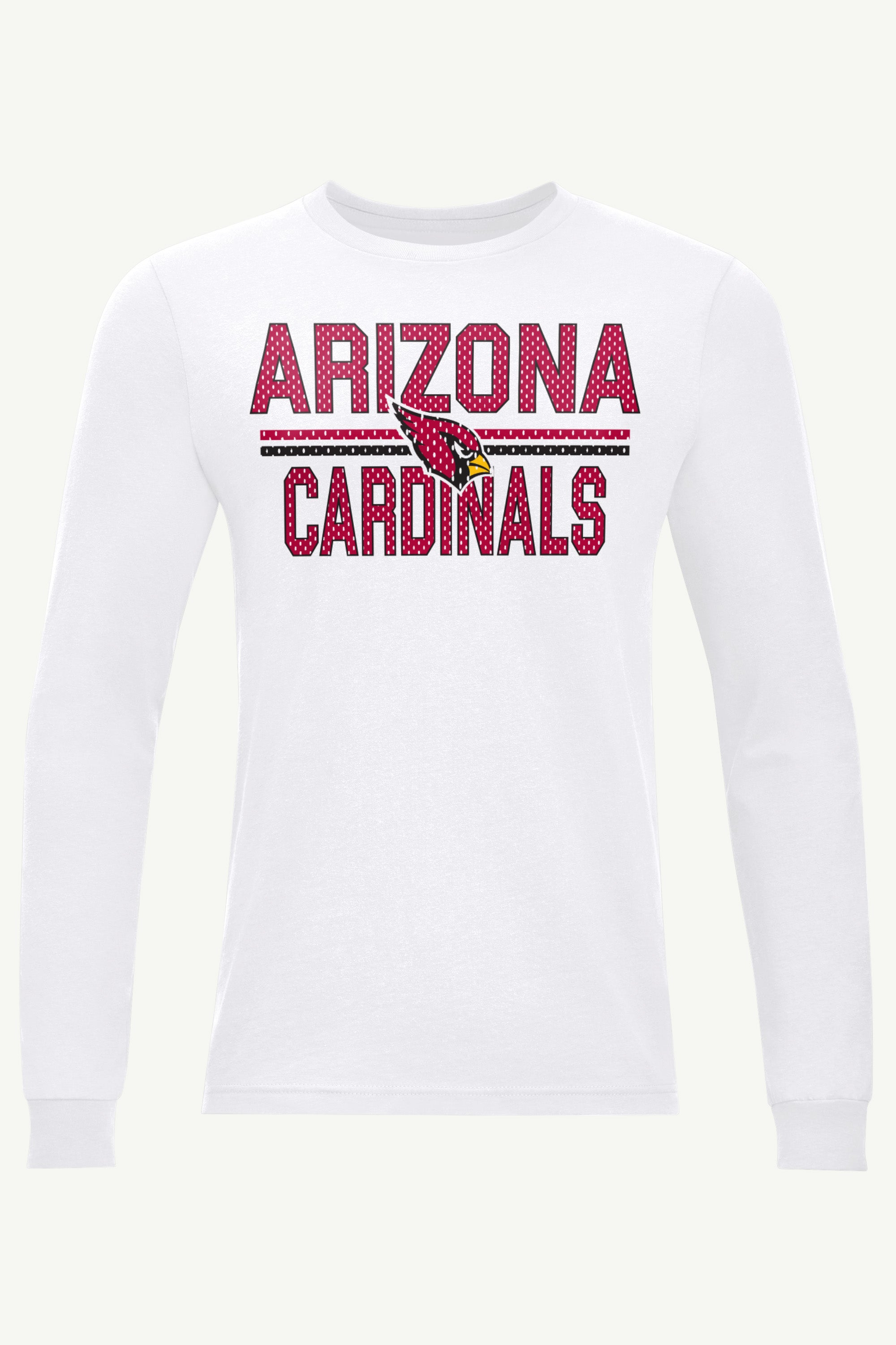 MENS ARIZONA CARDINALS MESH LOOK LONG SLEEVE T SHIRT View 1 | Arizona Cardinals