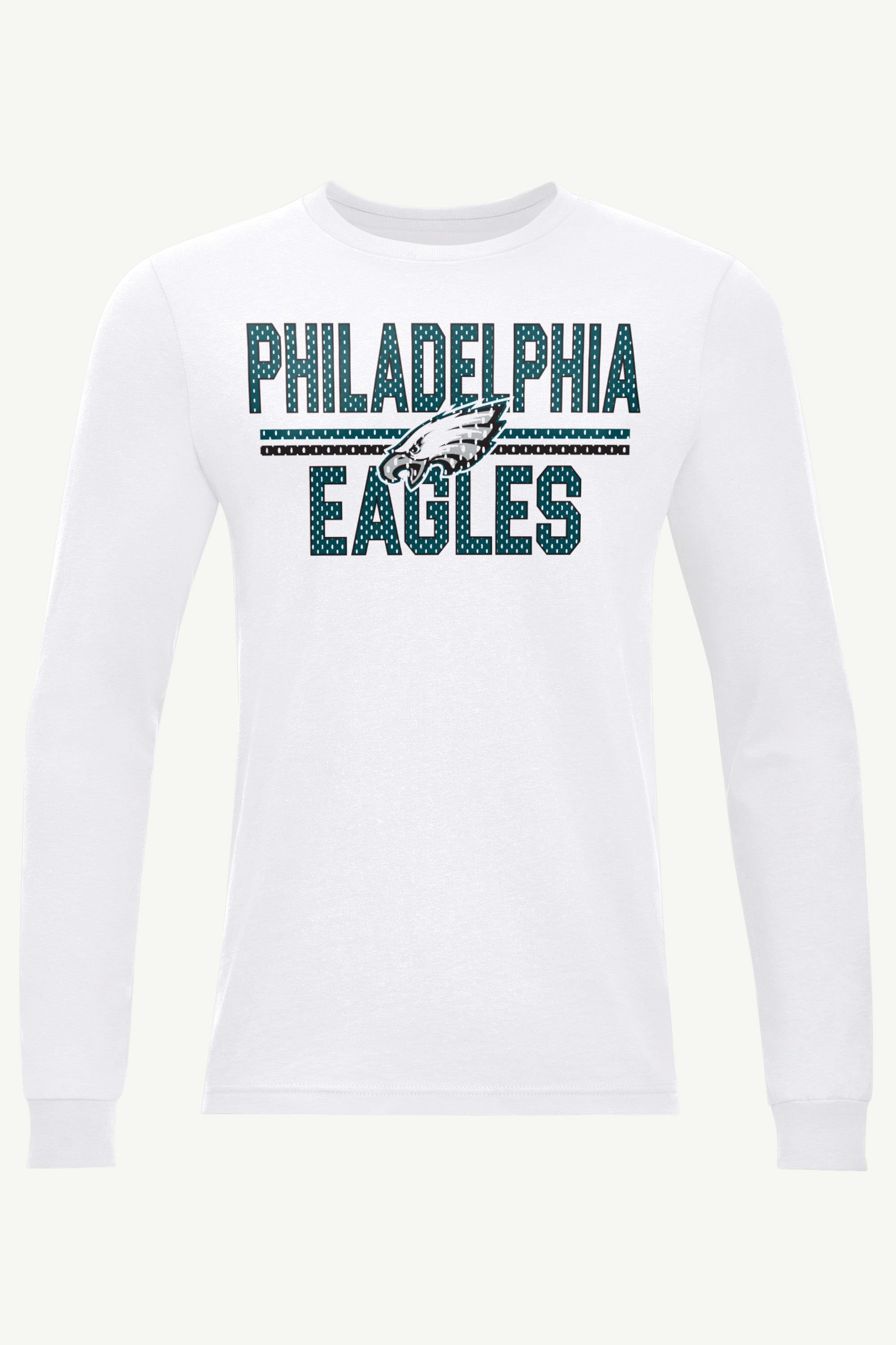 MENS PHILADELPHIA EAGLES MESH LOOK LONG SLEEVE T SHIRT View 1 | Philadelphia Eagles