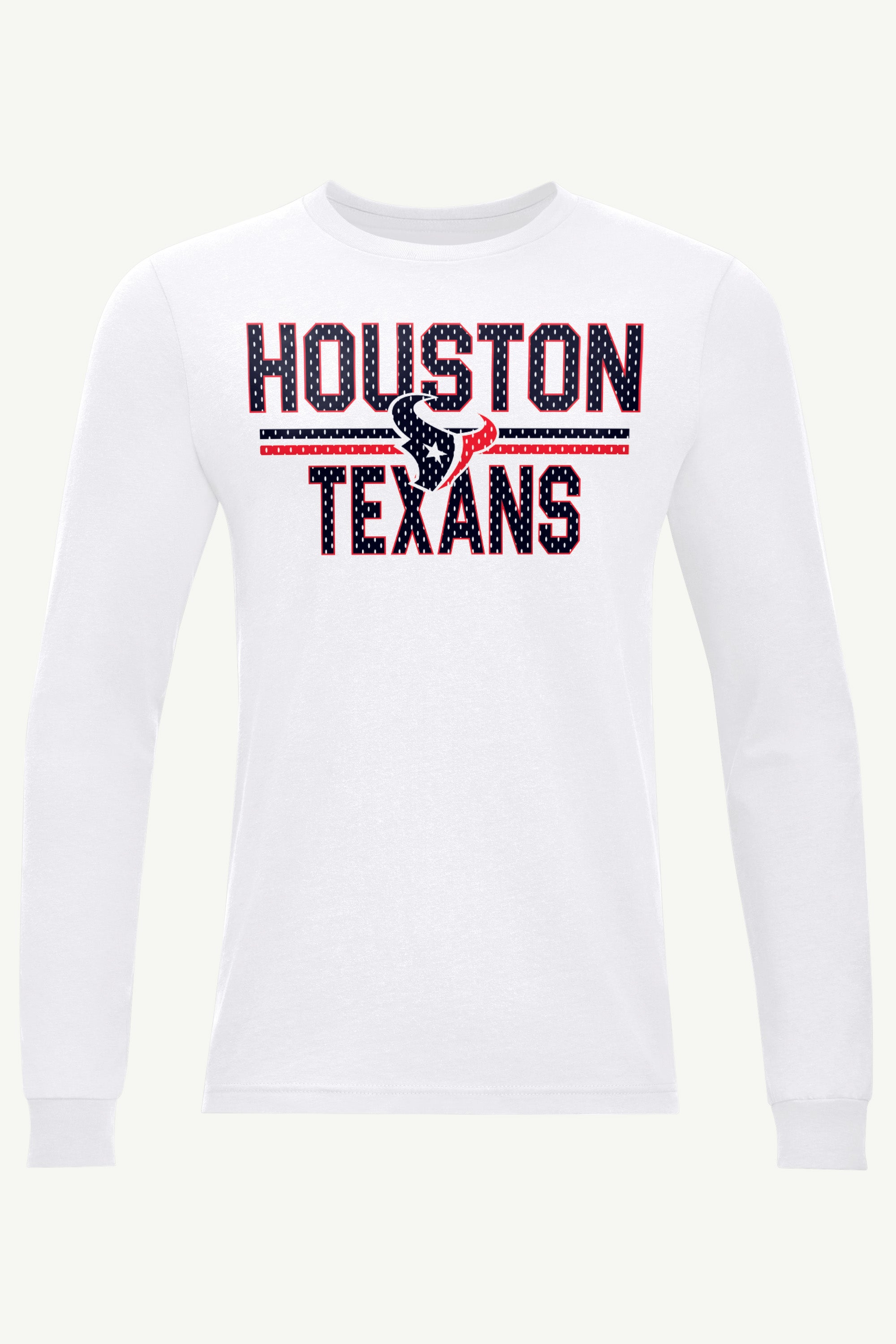 MENS HOUSTON TEXANS MESH LOOK LONG SLEEVE T SHIRT View 1 | Houston Texans