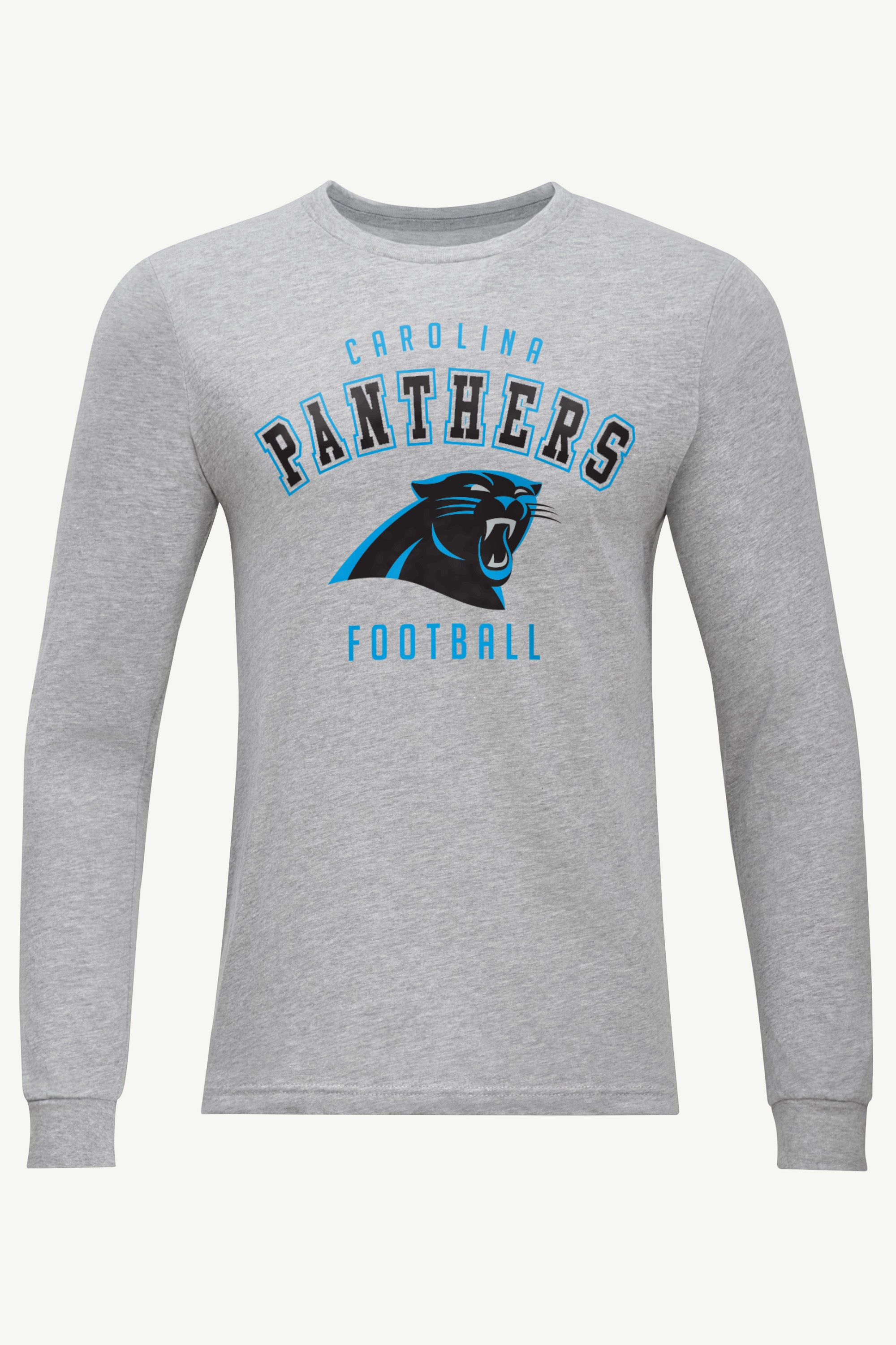 MENS CAROLINA PANTHERS LONG SLEEVE T SHIRT View 1 | Men's T-Shirts