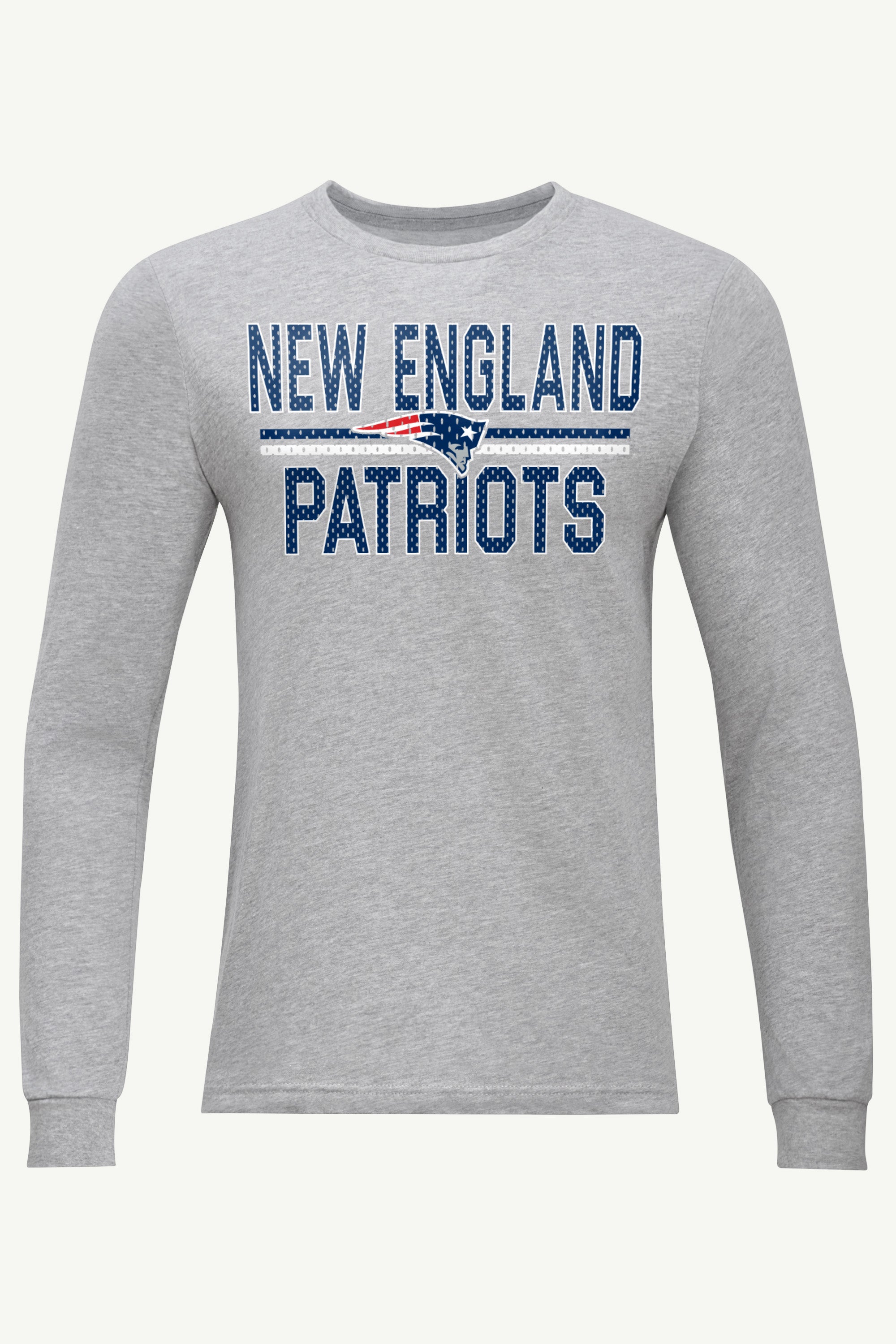 MENS NEW ENGLAND PATRIOTS MESH LOOK LONG SLEEVE T SHIRT View 1 | New England Patriots