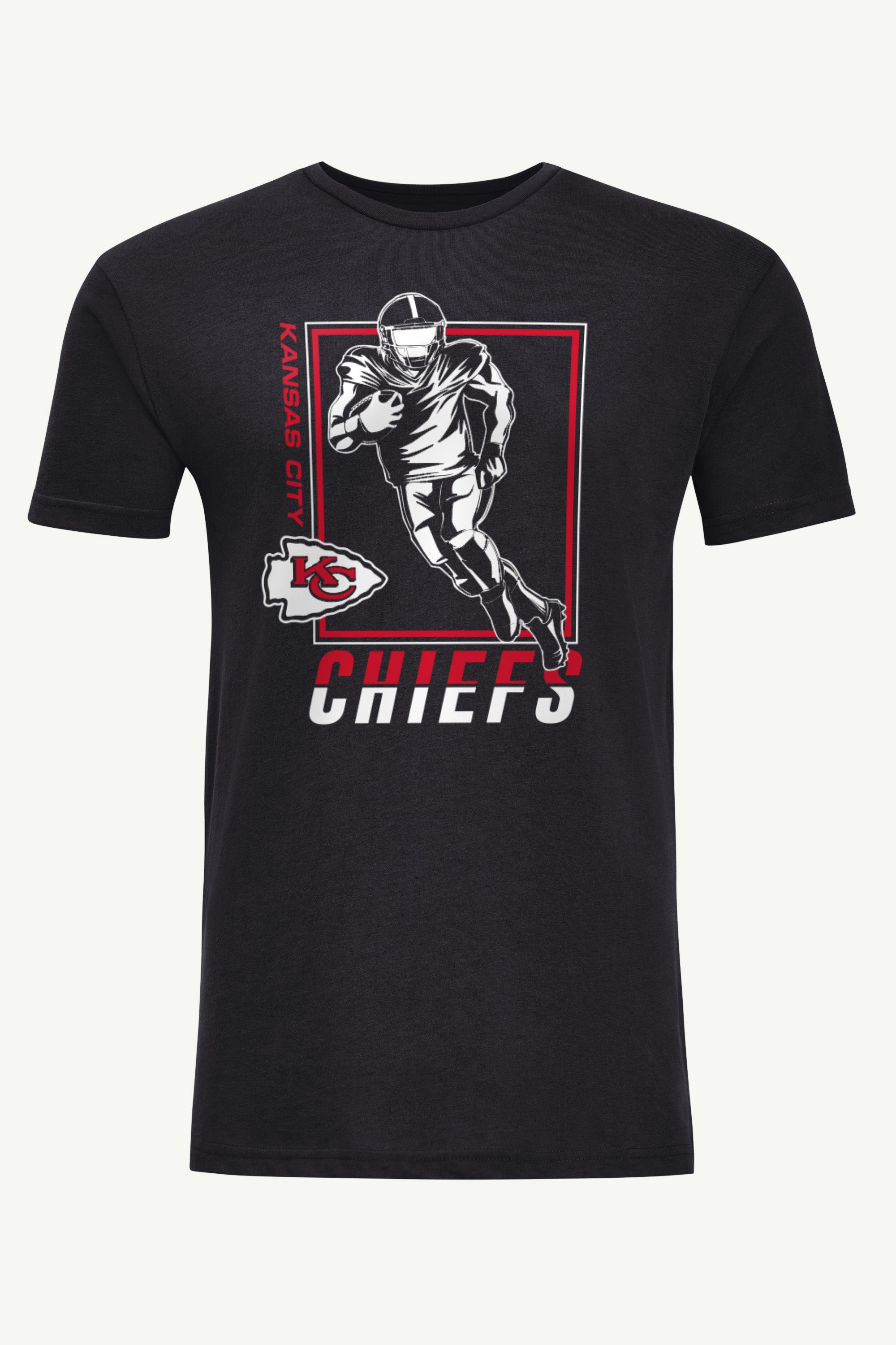 MENS KANSAS CITY CHIEFS PLAYER GRID T SHIRT View 1