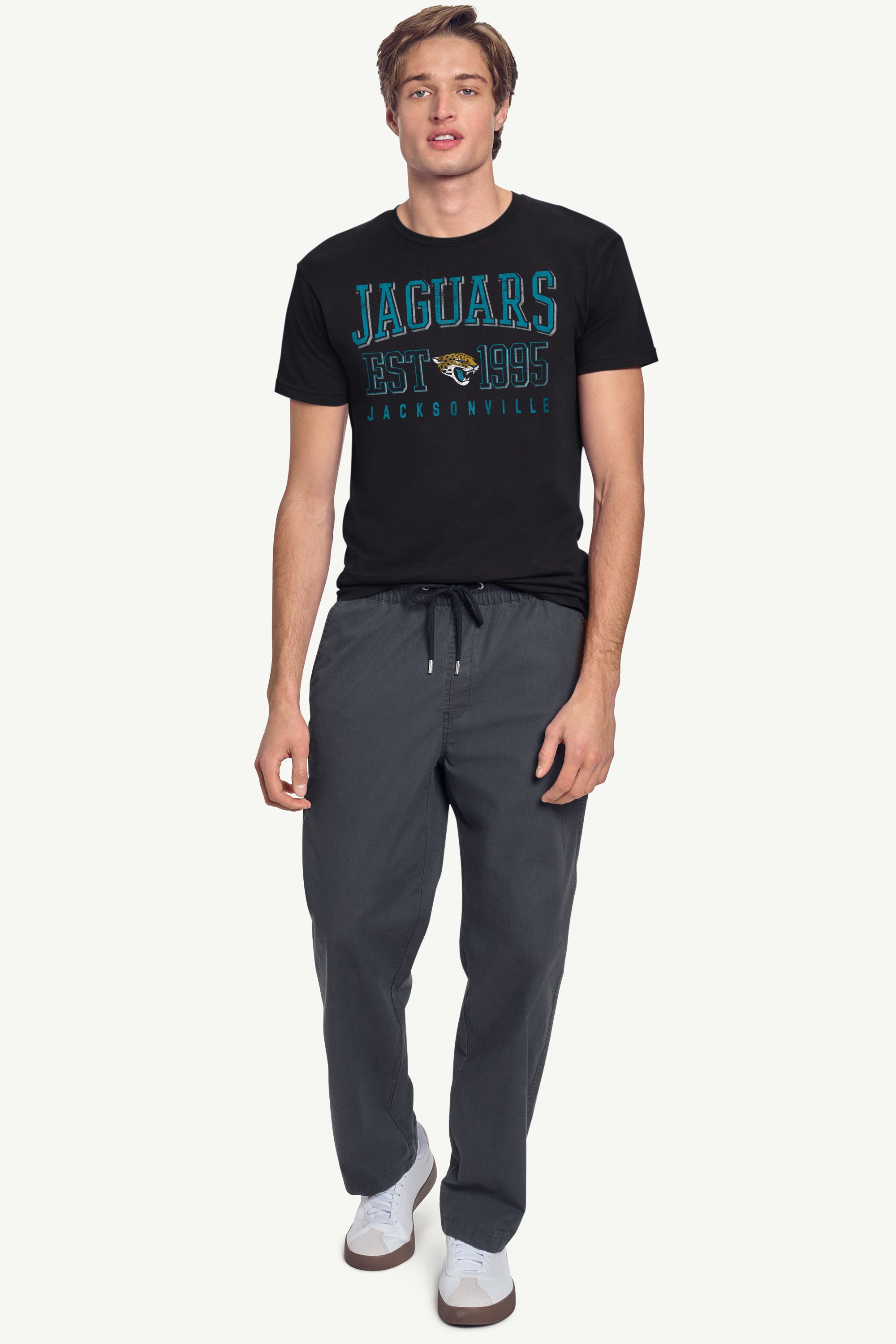 MENS JACKSONVILLE JAGUARS RETRO T SHIRT View 3 | Jacksonville Jaguars