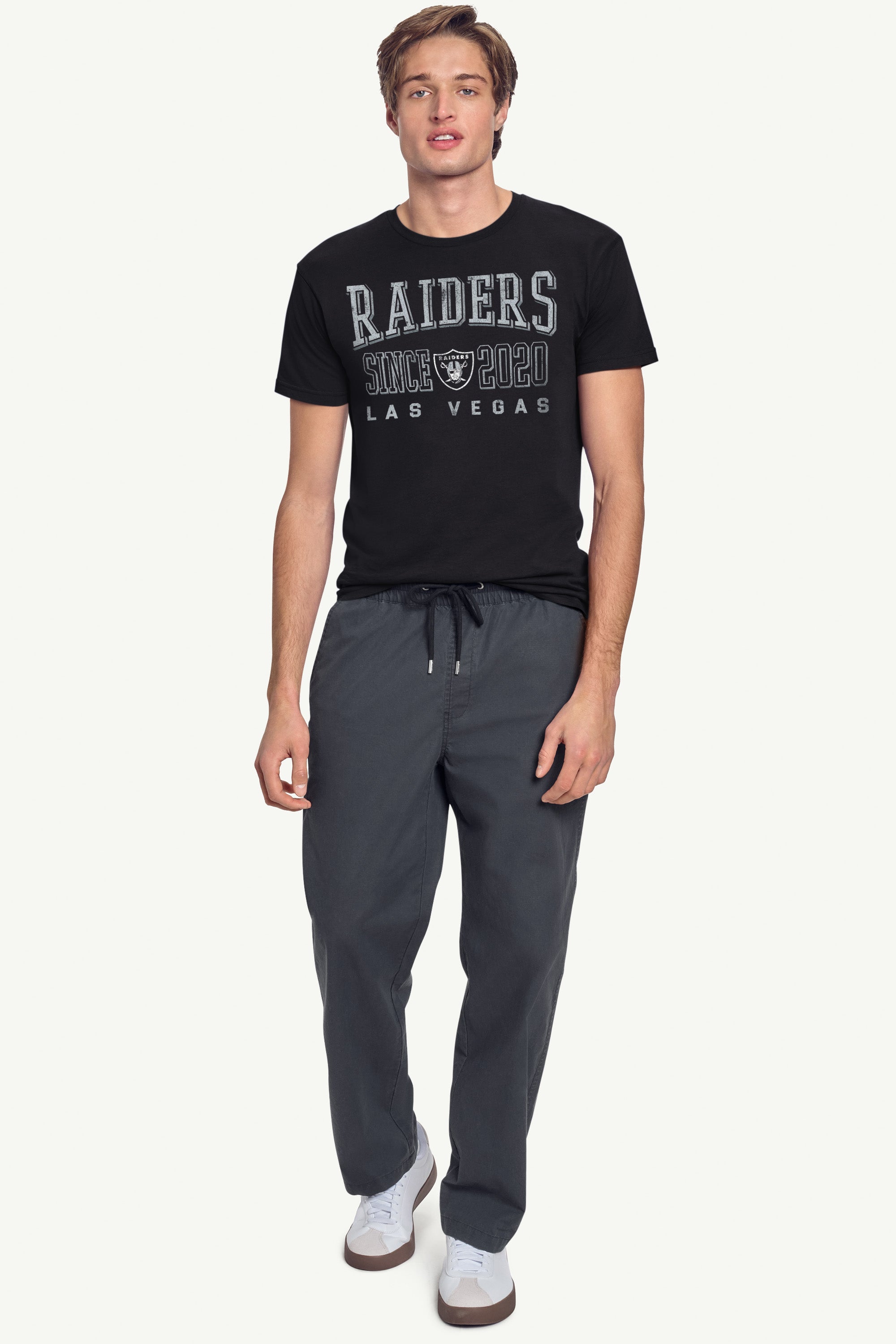 MENS LAS VEGAS RAIDERS RETRO T SHIRT View 2 | Las Vegas Raiders