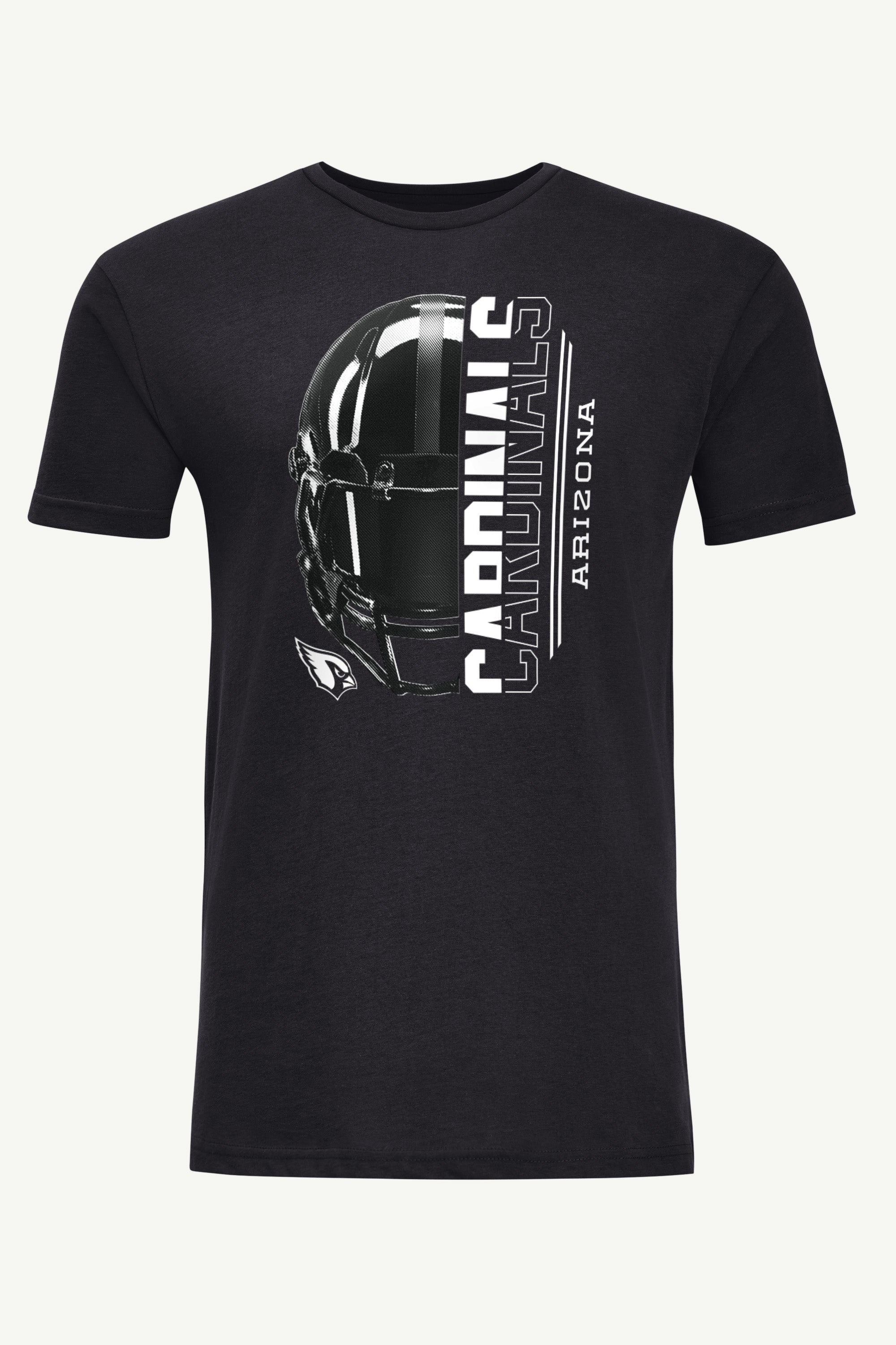MENS ARIZONA CARDINALS HALF HELMET T SHIRT View 1