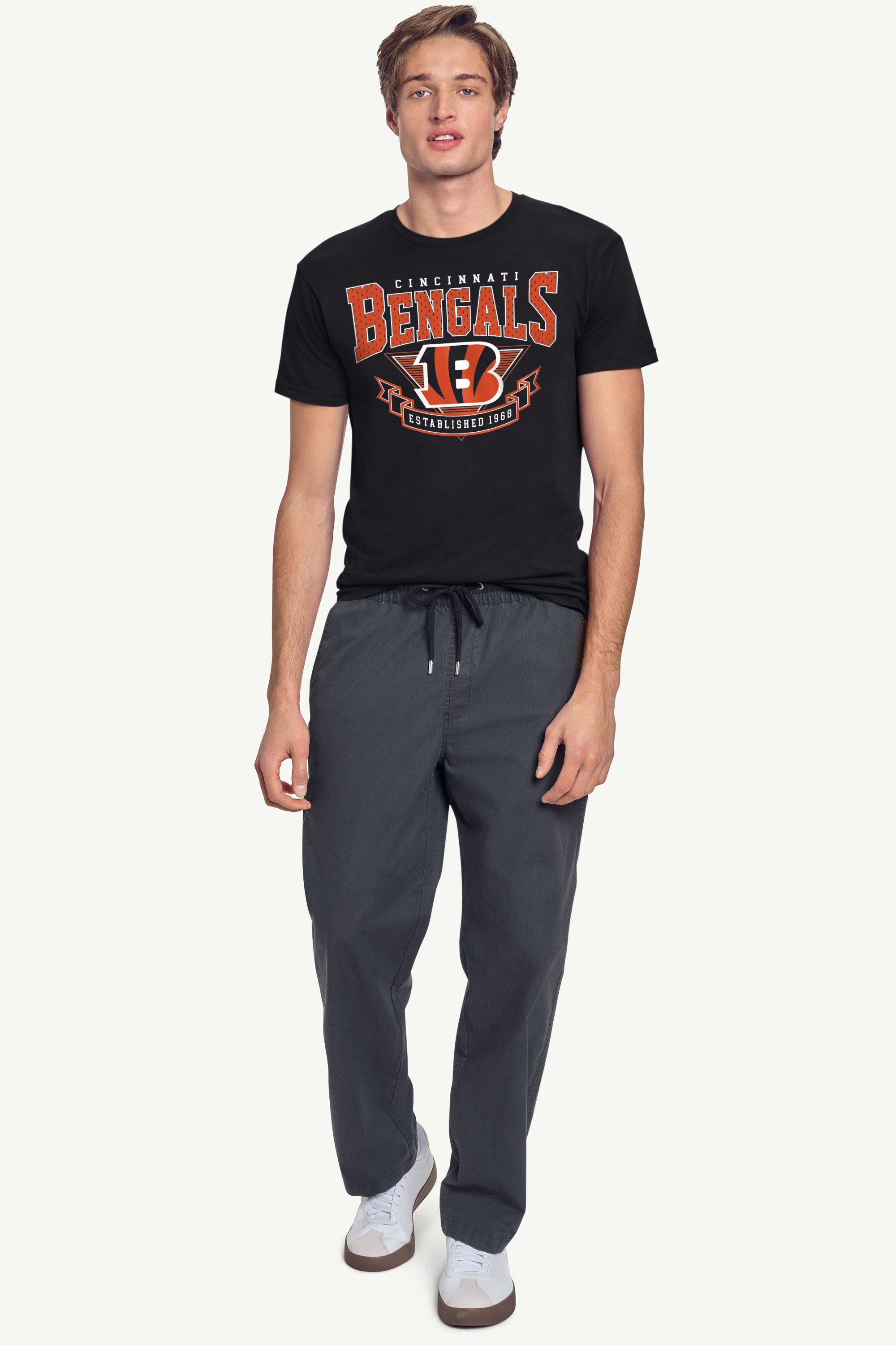 MENS CINCINATTI BENGALS 80's INSPIRED T SHIRT View 3 | Cincinnati Bengals