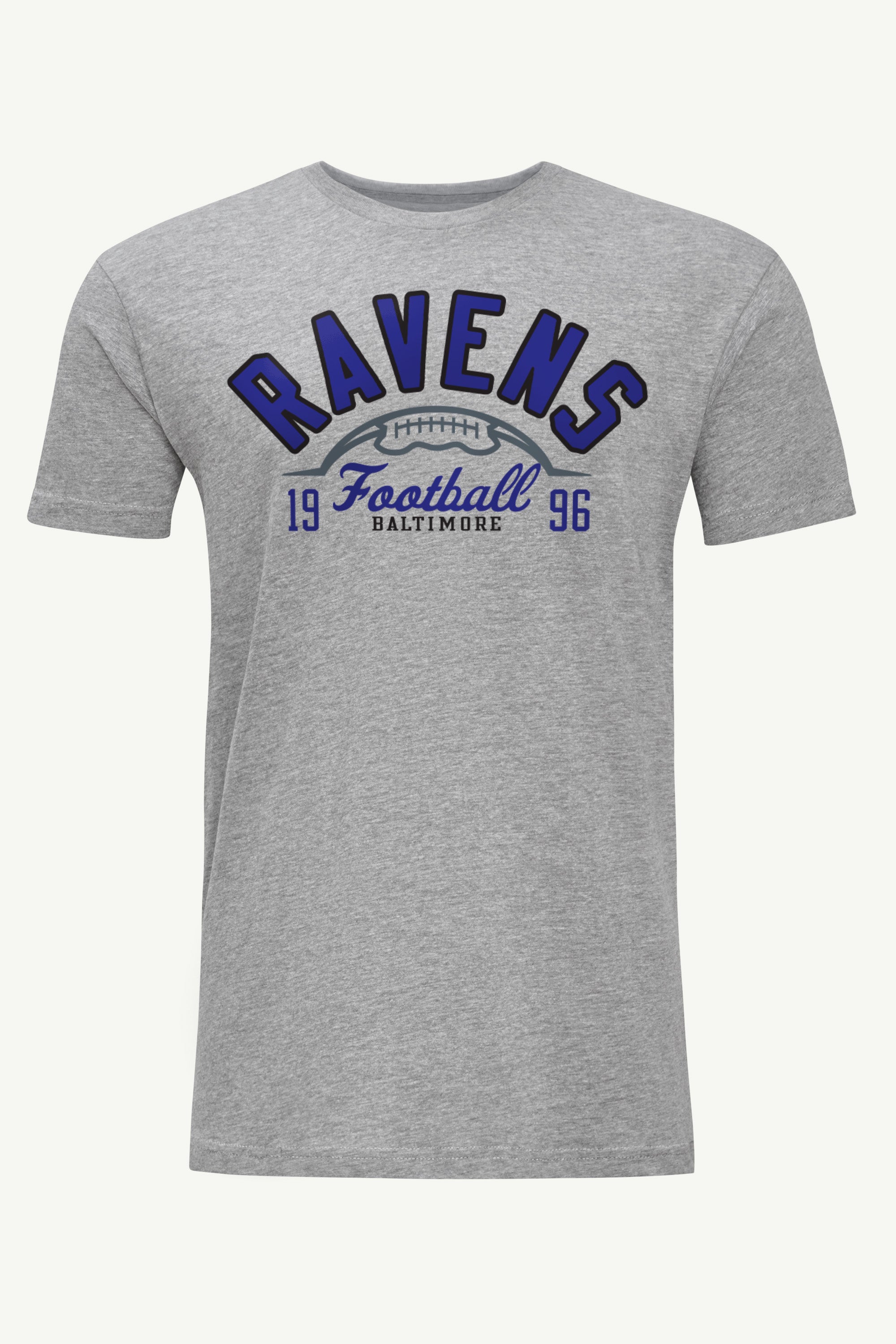 MENS BALTIMORE RAVENS HALF BALL T SHIRT View 1 | Baltimore Ravens