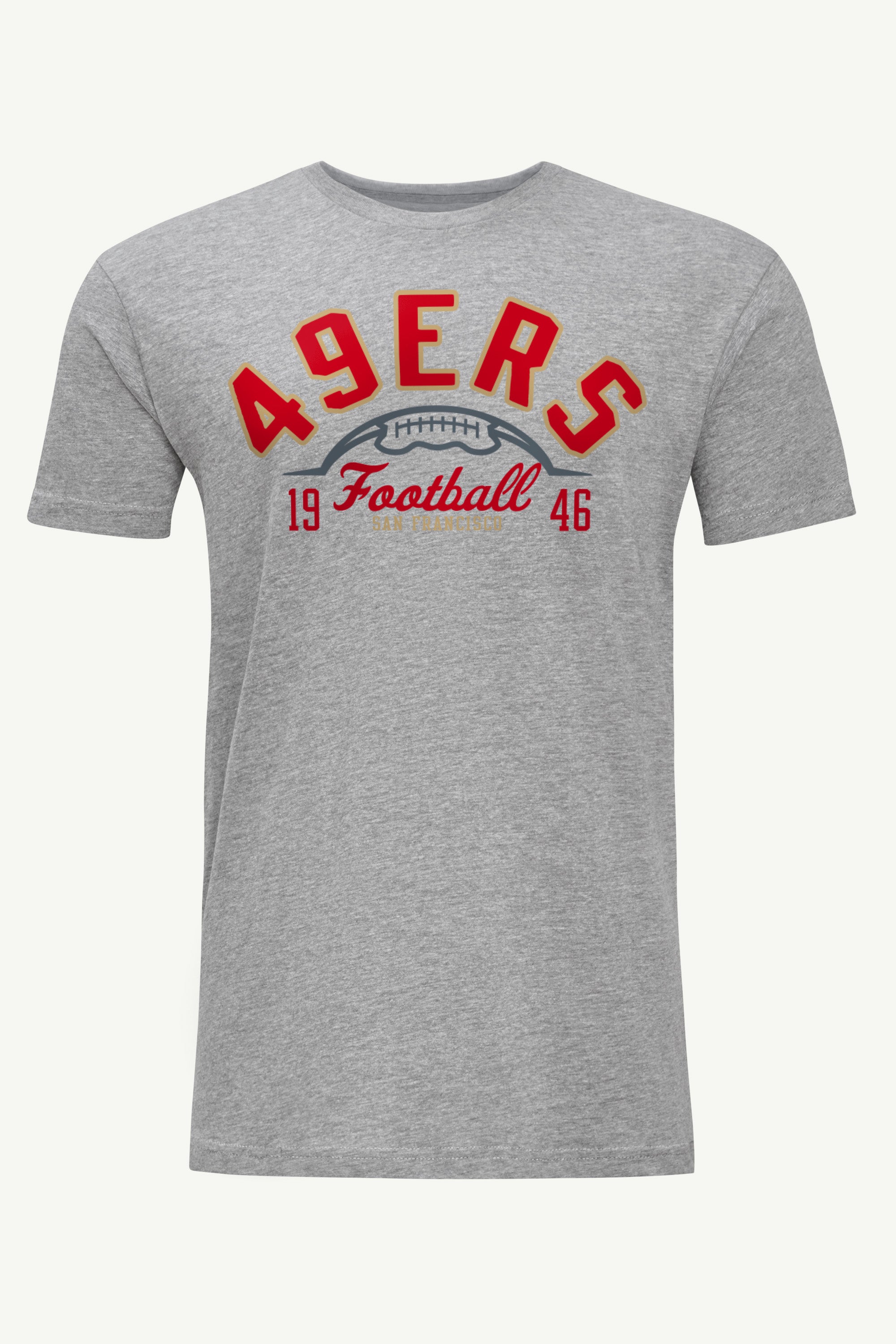 MENS SAN FRANCISCO 49ERS HALF BALL T SHIRT View 1 | San Francisco 49ers