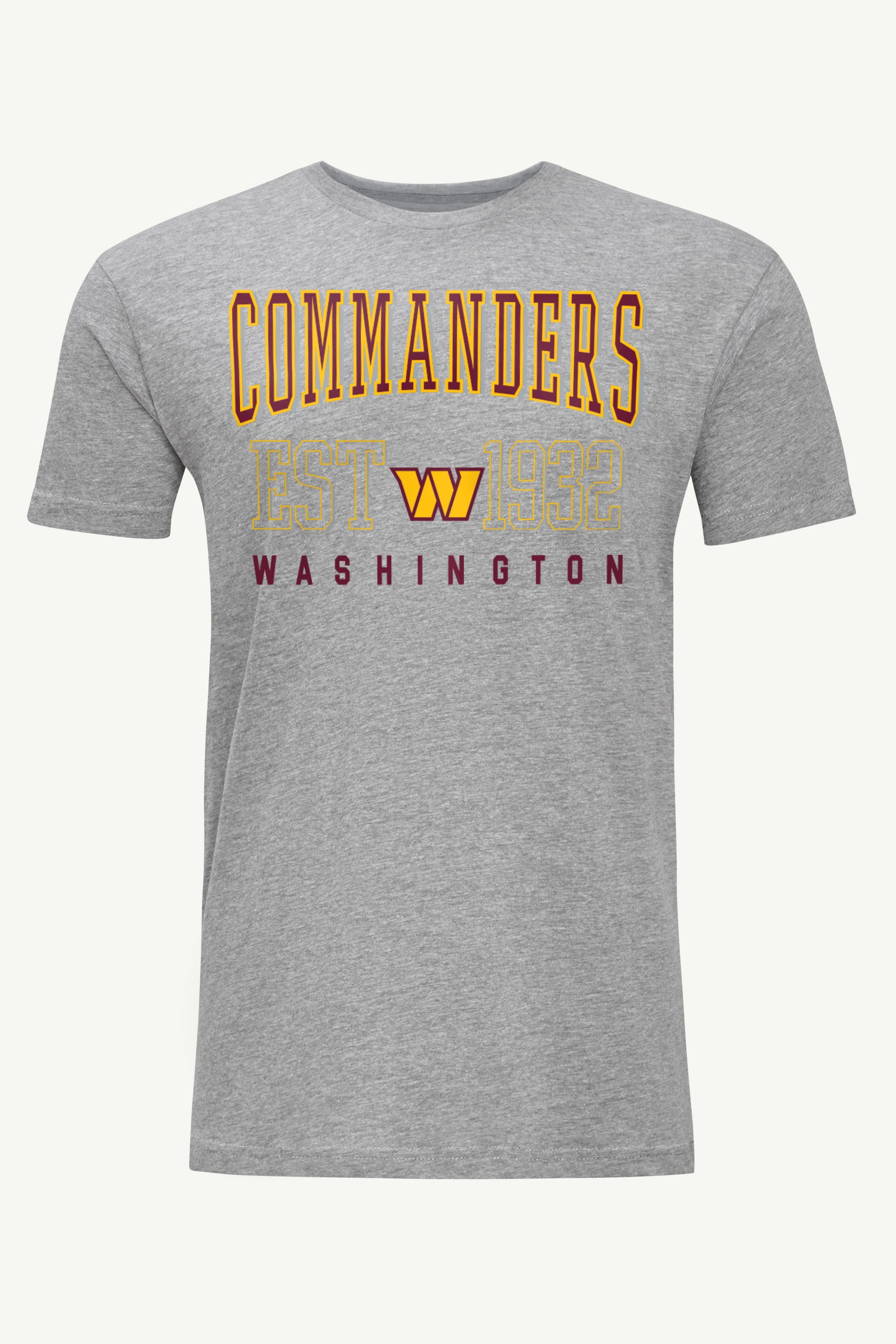 MENS WASHINGTON COMMANDERS RETRO T SHIRT View 1 | Washington Commanders