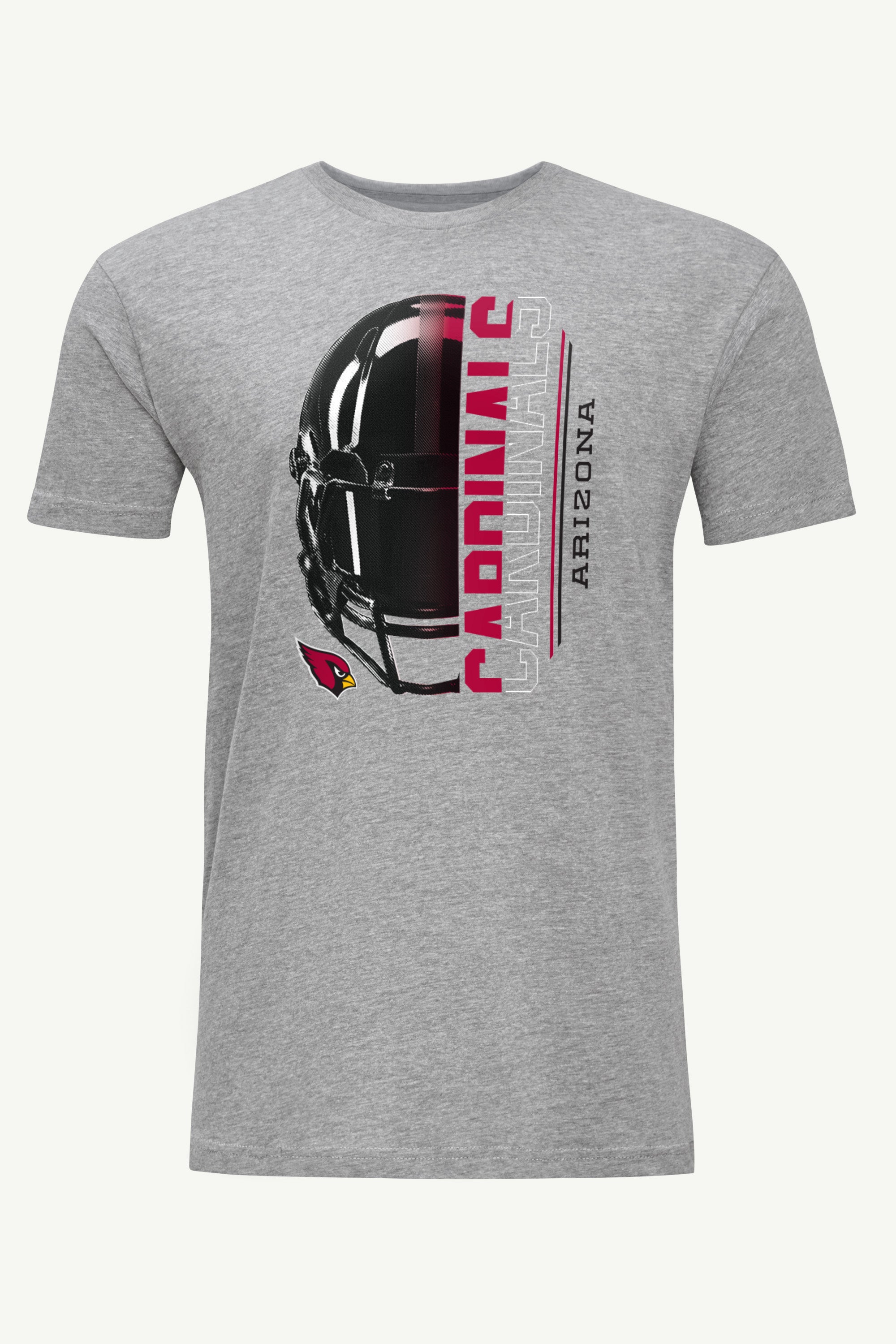 MENS ARIZONA CARDINALS HALF HELMET T SHIRT View 1