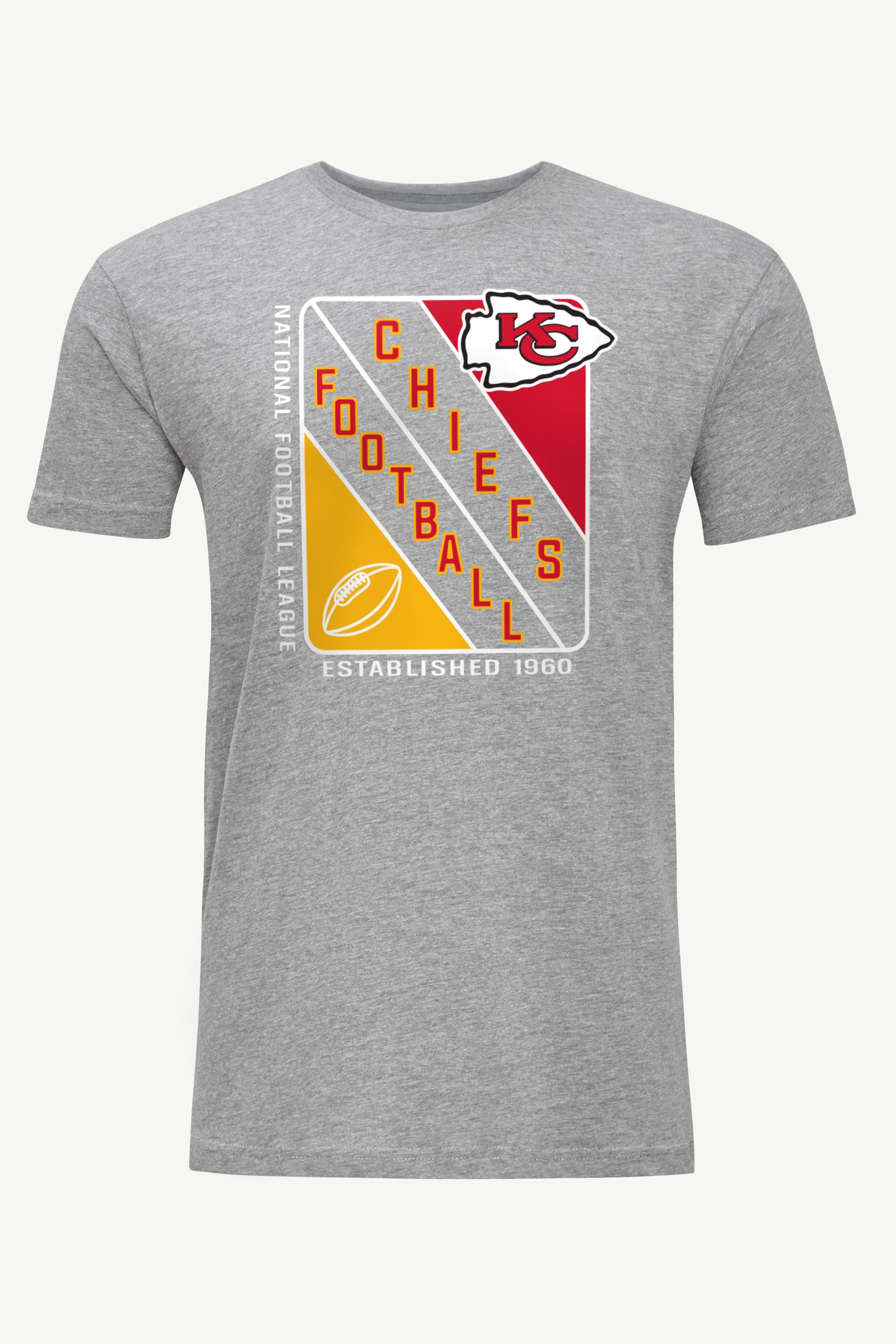 MENS KANSAS CITY CHIEFS SHIELD LOGO T SHIRT View 1 | Kansas City Chiefs