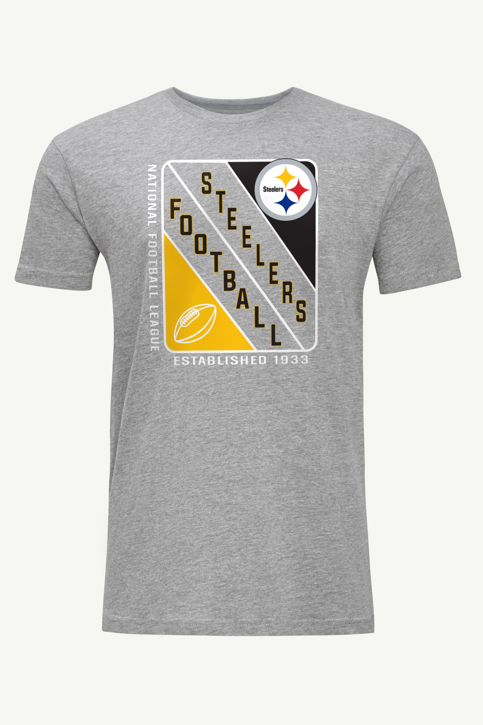MENS PITTSBURGH STEELERS SHIELD LOGO T SHIRT View 1 | NFL