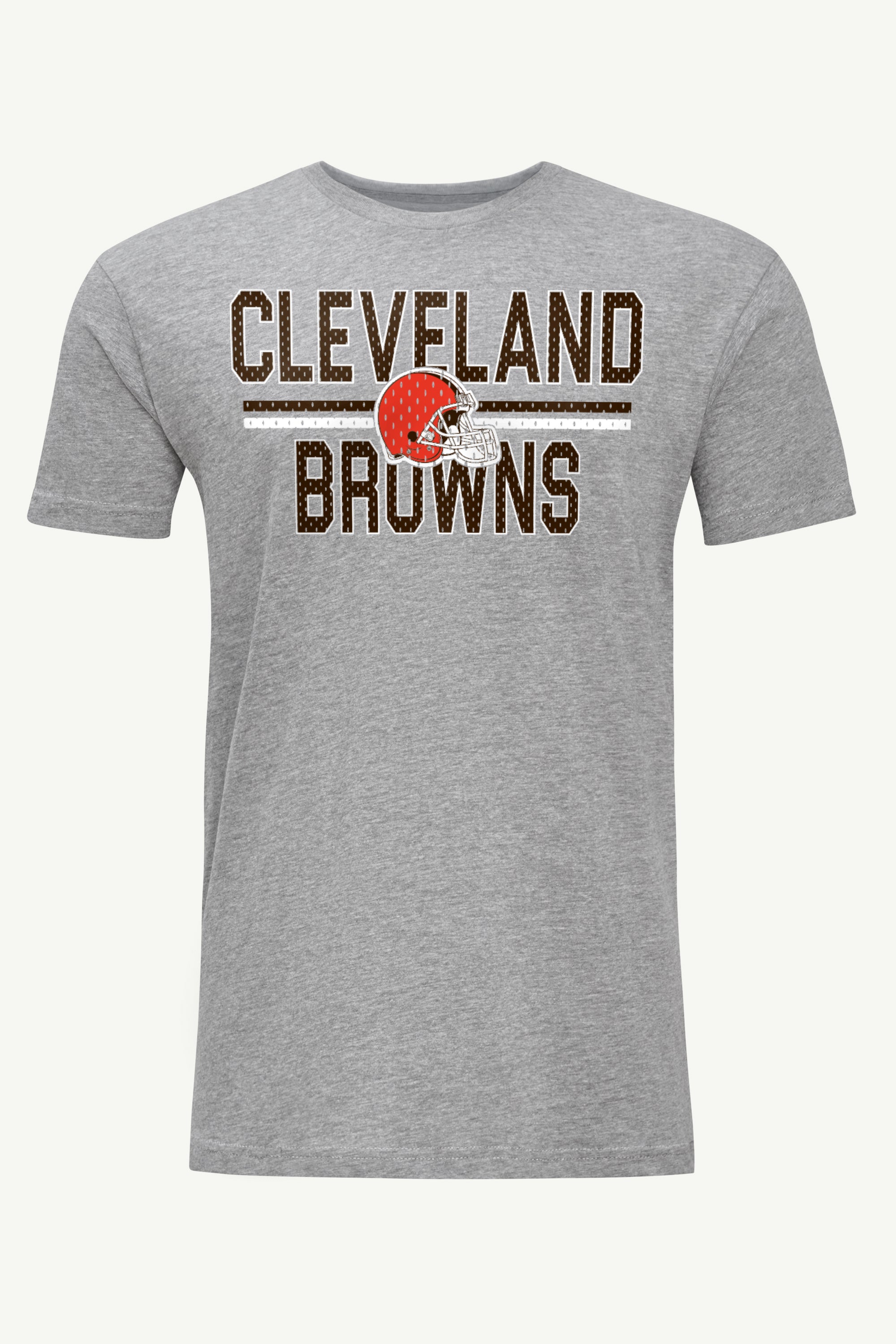 MENS CLEVELAND BROWNS MESH LOOK T SHIRT View 1