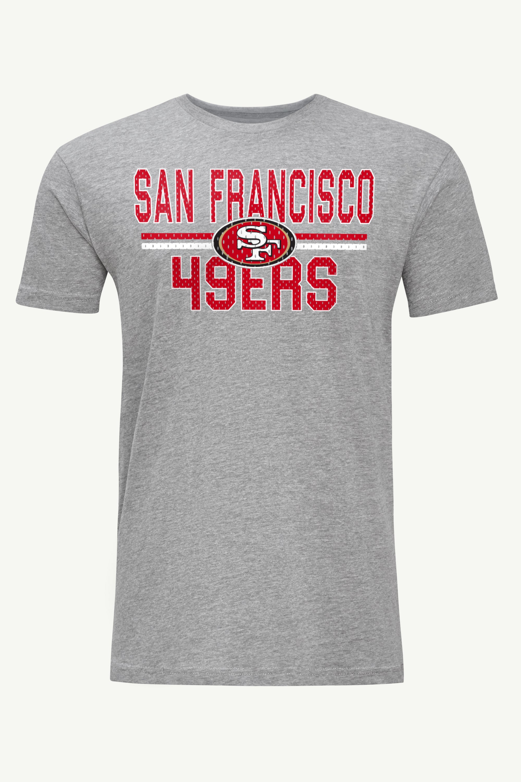 MENS SAN FRANCISCO 49ERs MESH LOOK T SHIRT View 1