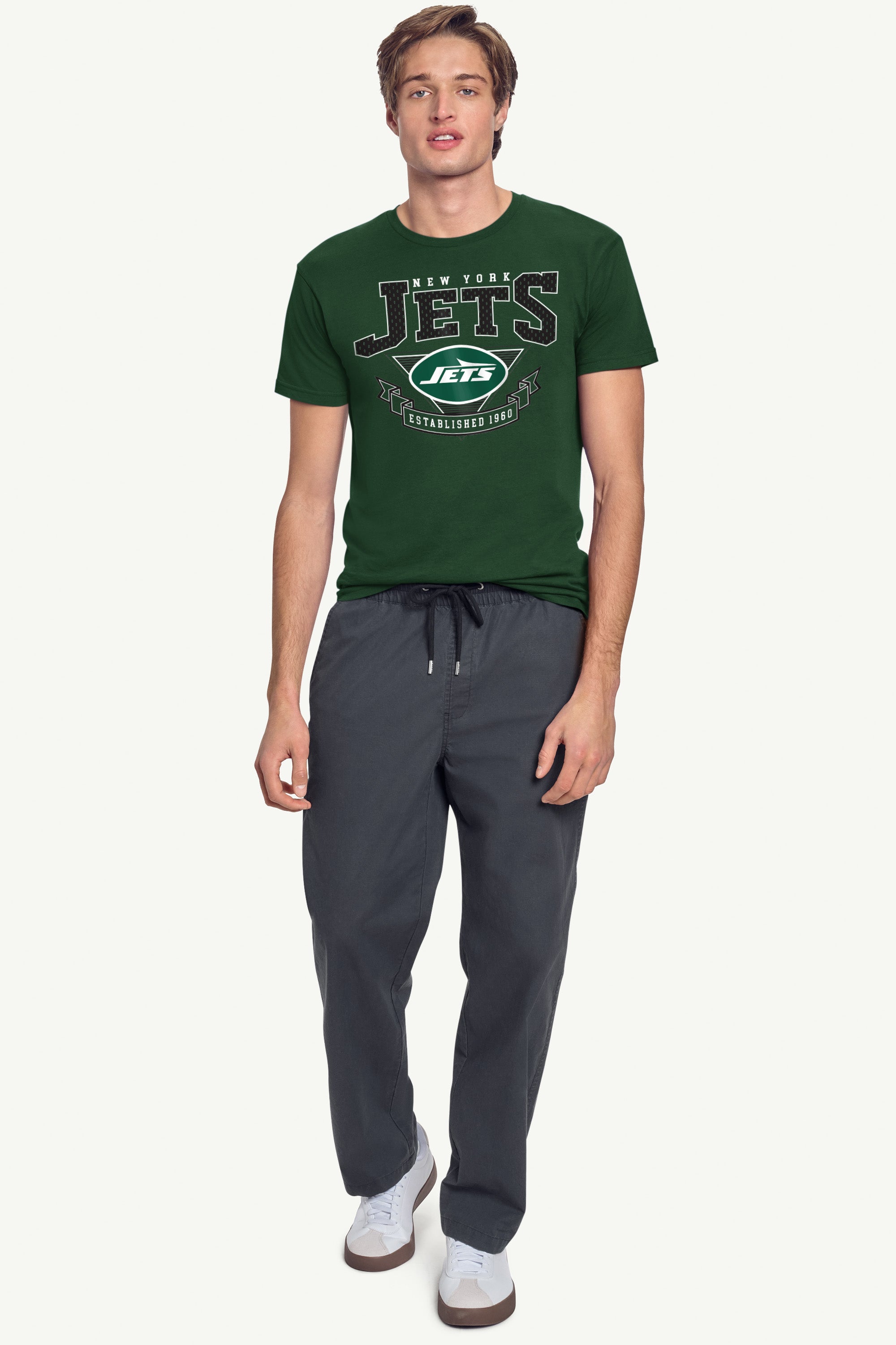 MENS NEW YORK JETS 80's INSPIRED T SHIRT View 2