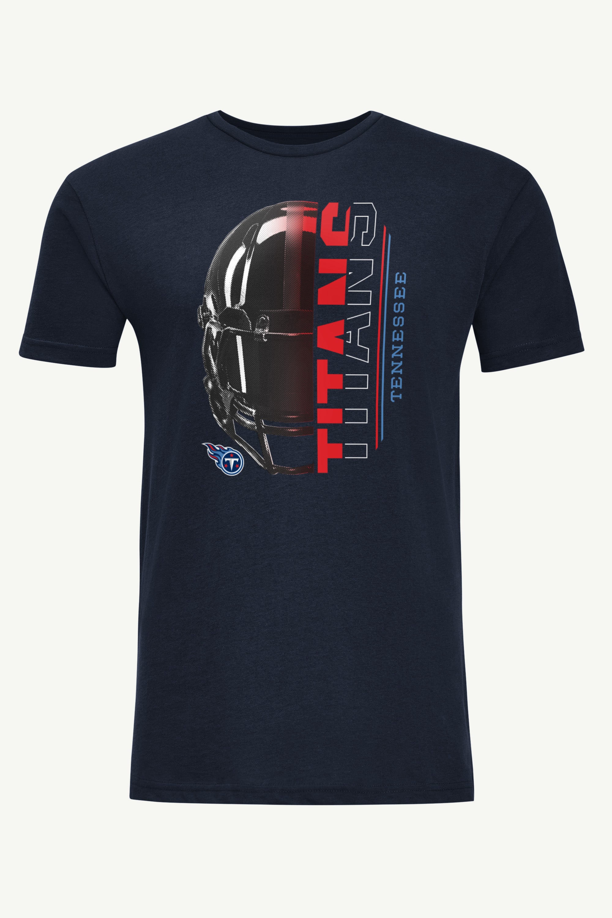 MENS TENNESSEE TITANS HALF HELMET T SHIRT View 1 | NFL